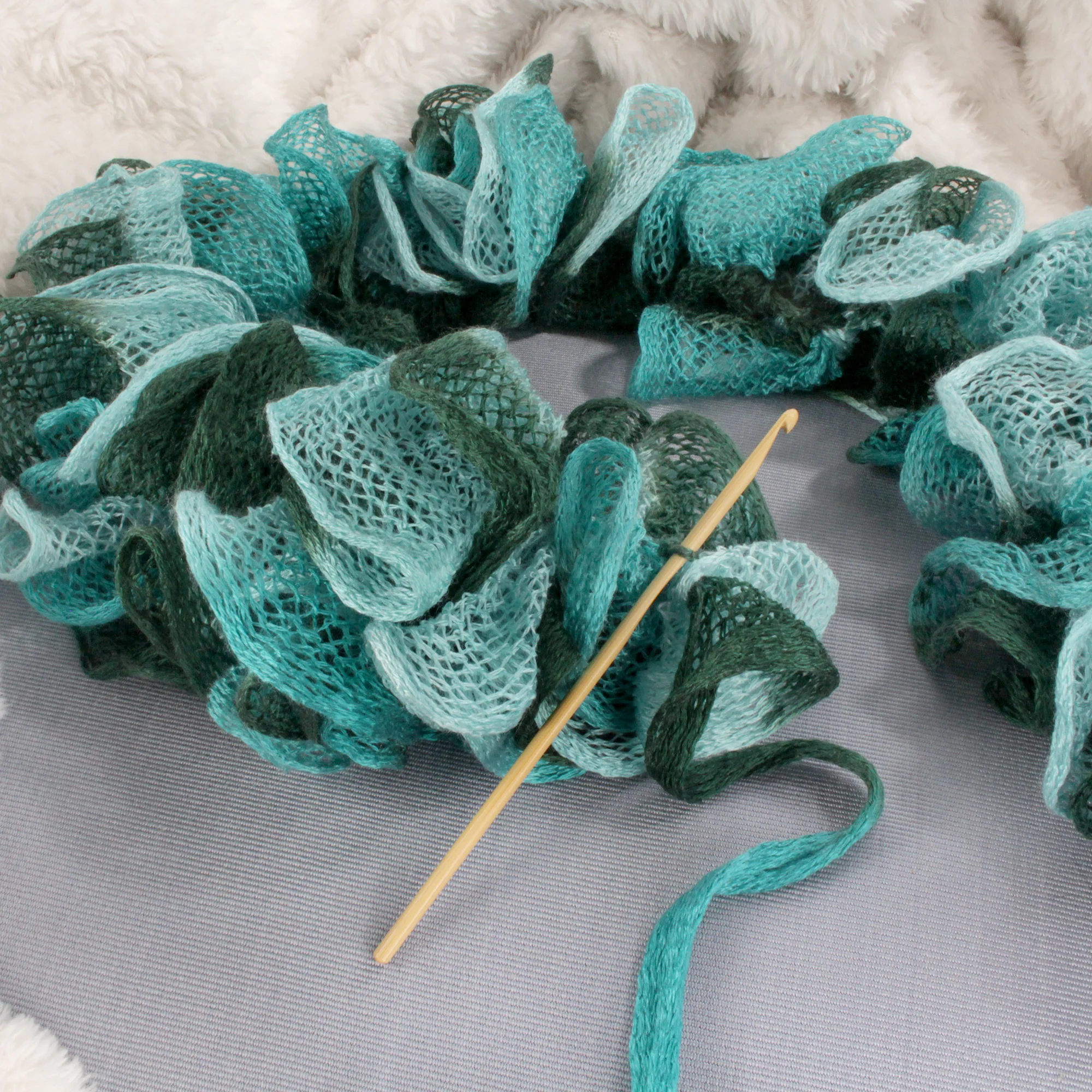 Fishnet Mesh Yarn - Image 3