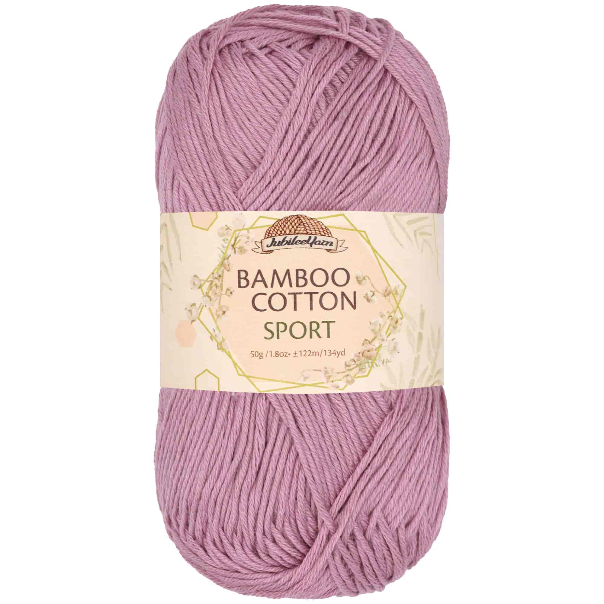 Bamboo Cotton Sport Yarn: 4 Skein Packs - Image 15