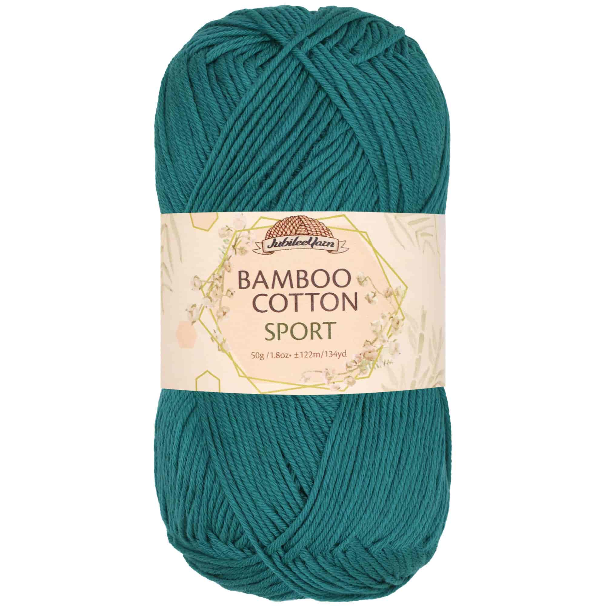 Bamboo Cotton Sport Yarn: 4 Skein Packs - Image 16