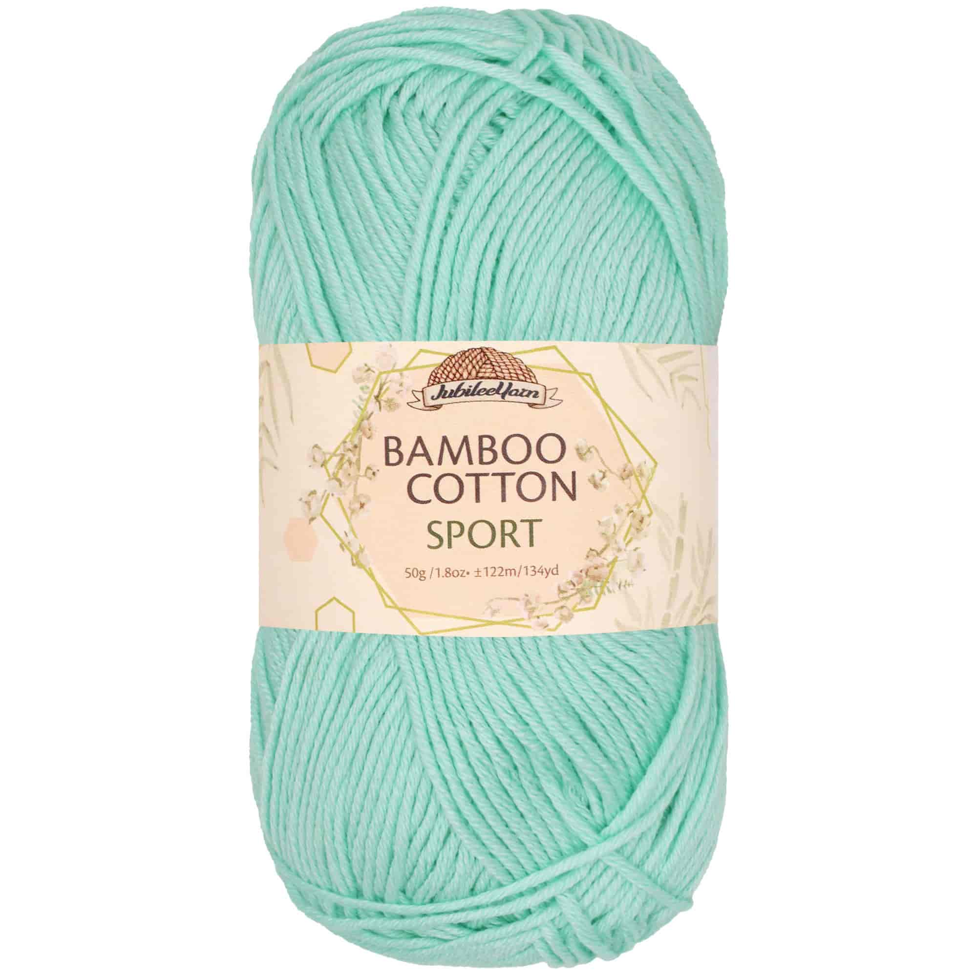 Bamboo Cotton Sport Yarn: 4 Skein Packs - Image 19