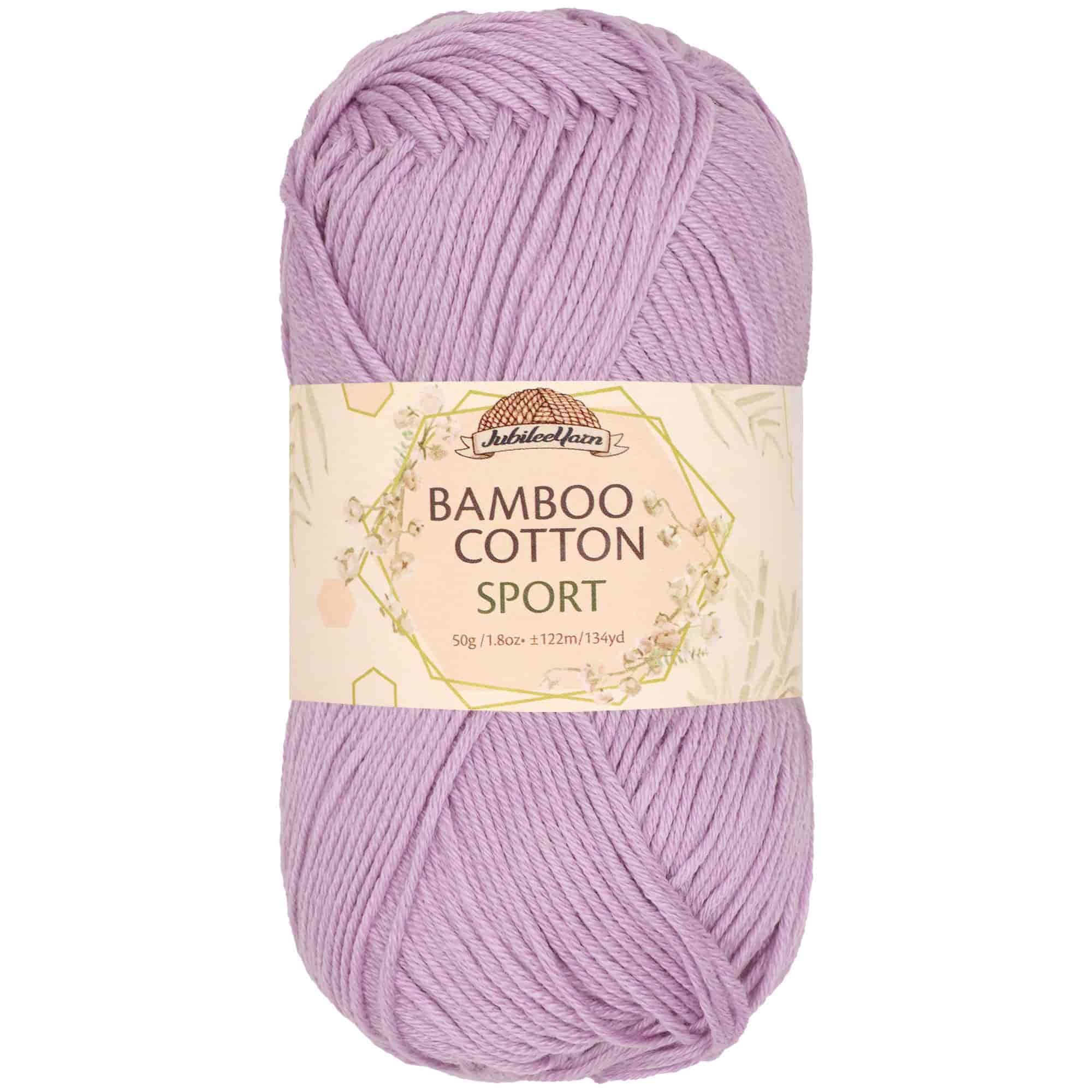 Bamboo Cotton Sport Yarn: 4 Skein Packs - Image 20