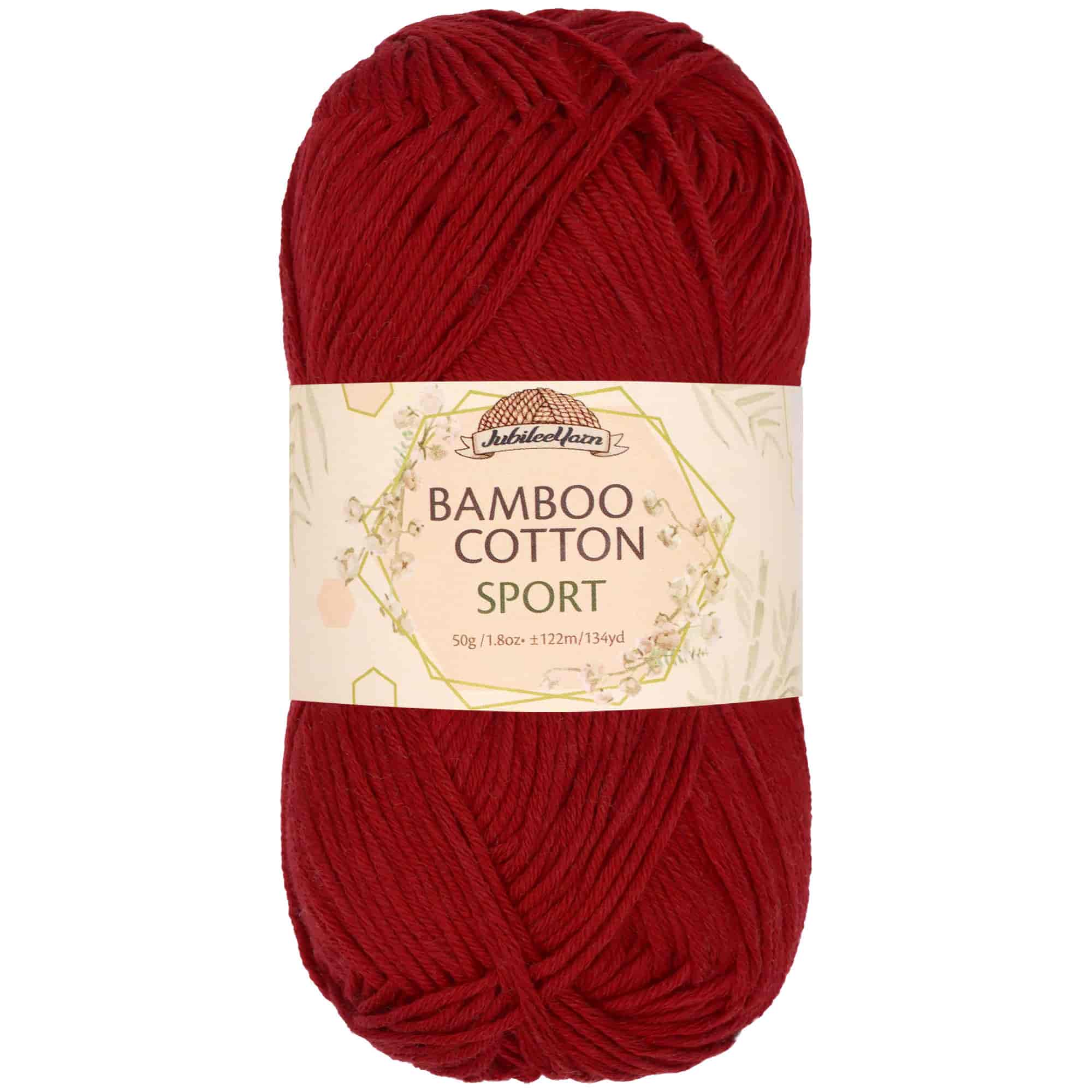 Bamboo Cotton Sport Yarn: 4 Skein Packs - Image 22