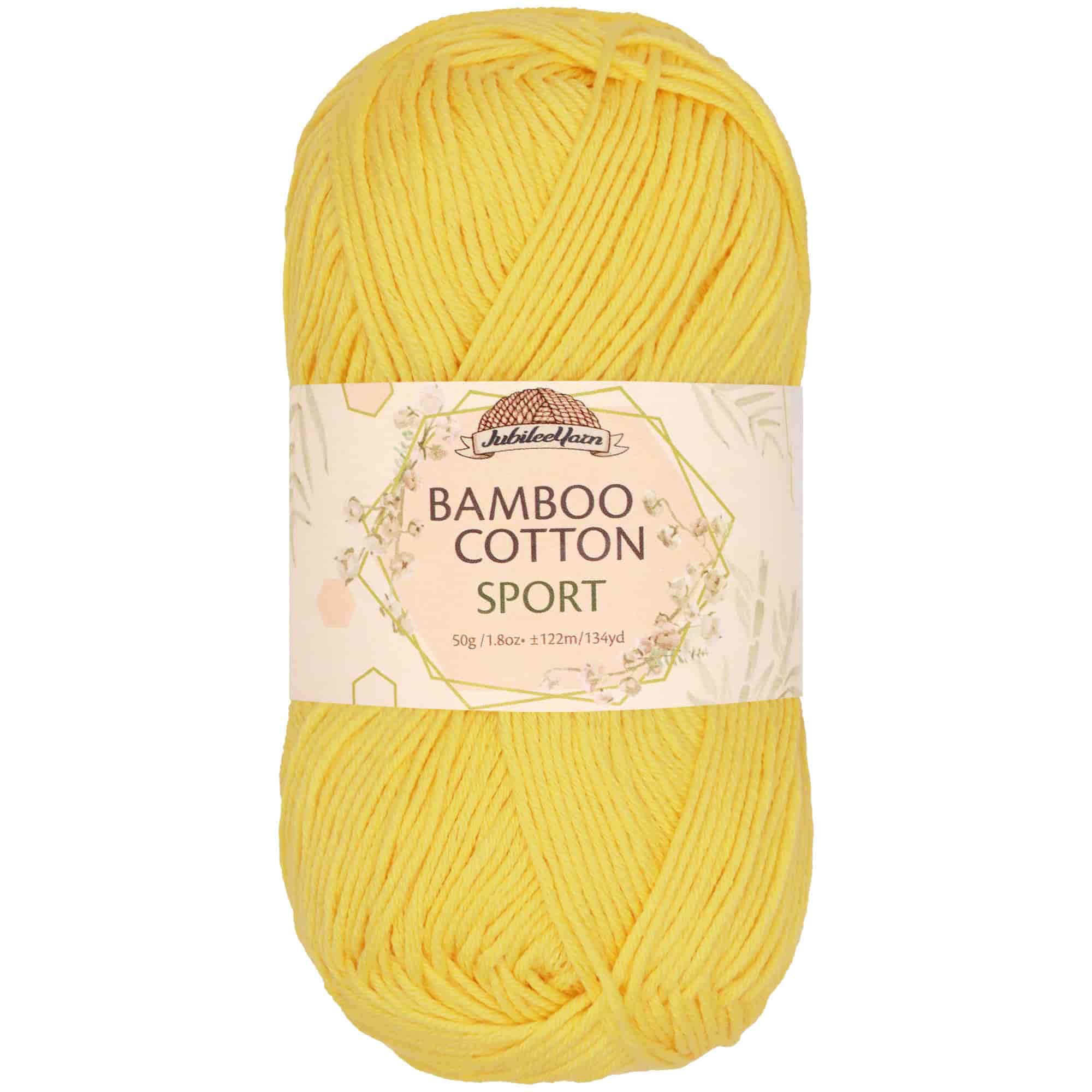 Bamboo Cotton Sport Yarn: 4 Skein Packs - Image 25