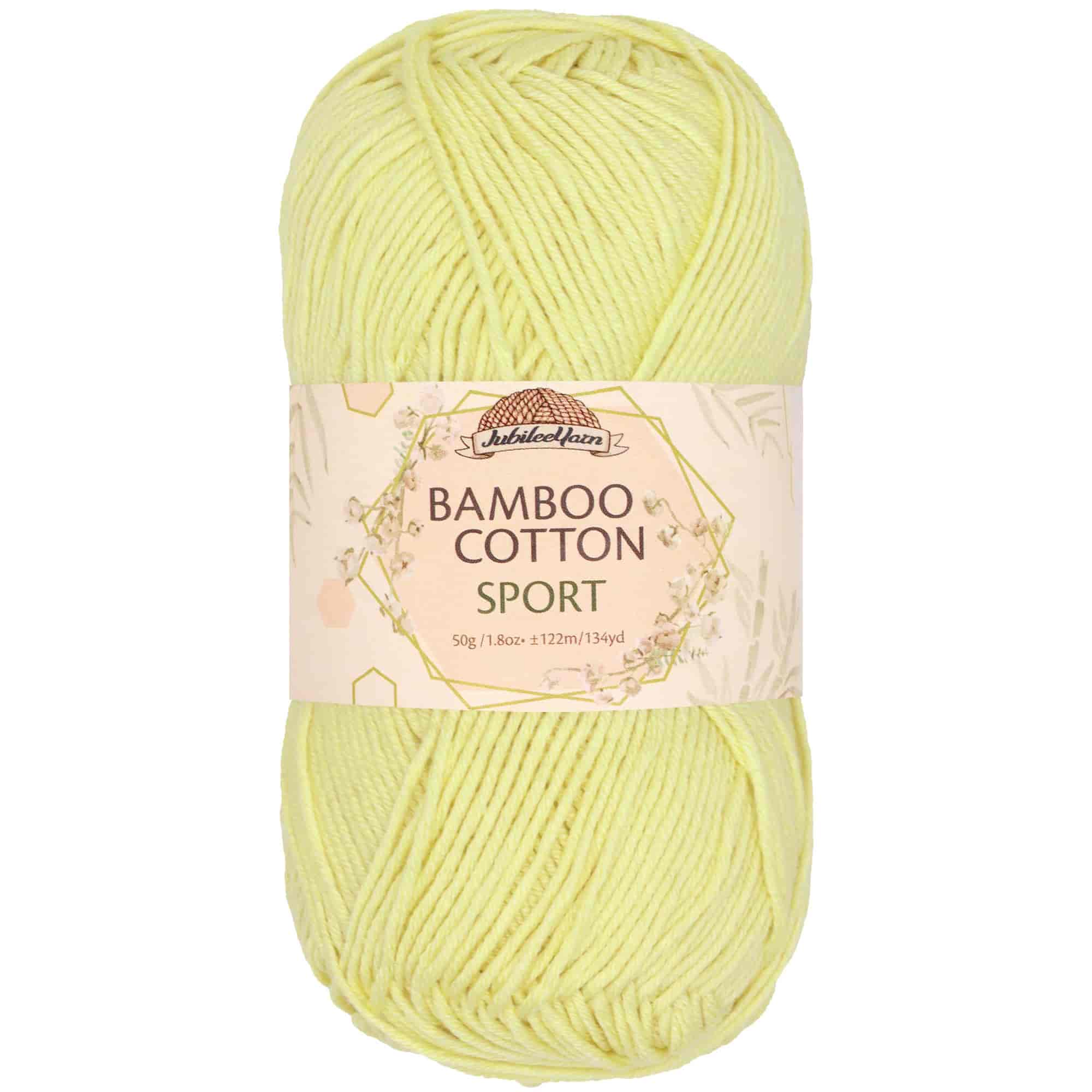 Bamboo Cotton Sport Yarn: 4 Skein Packs - Image 26