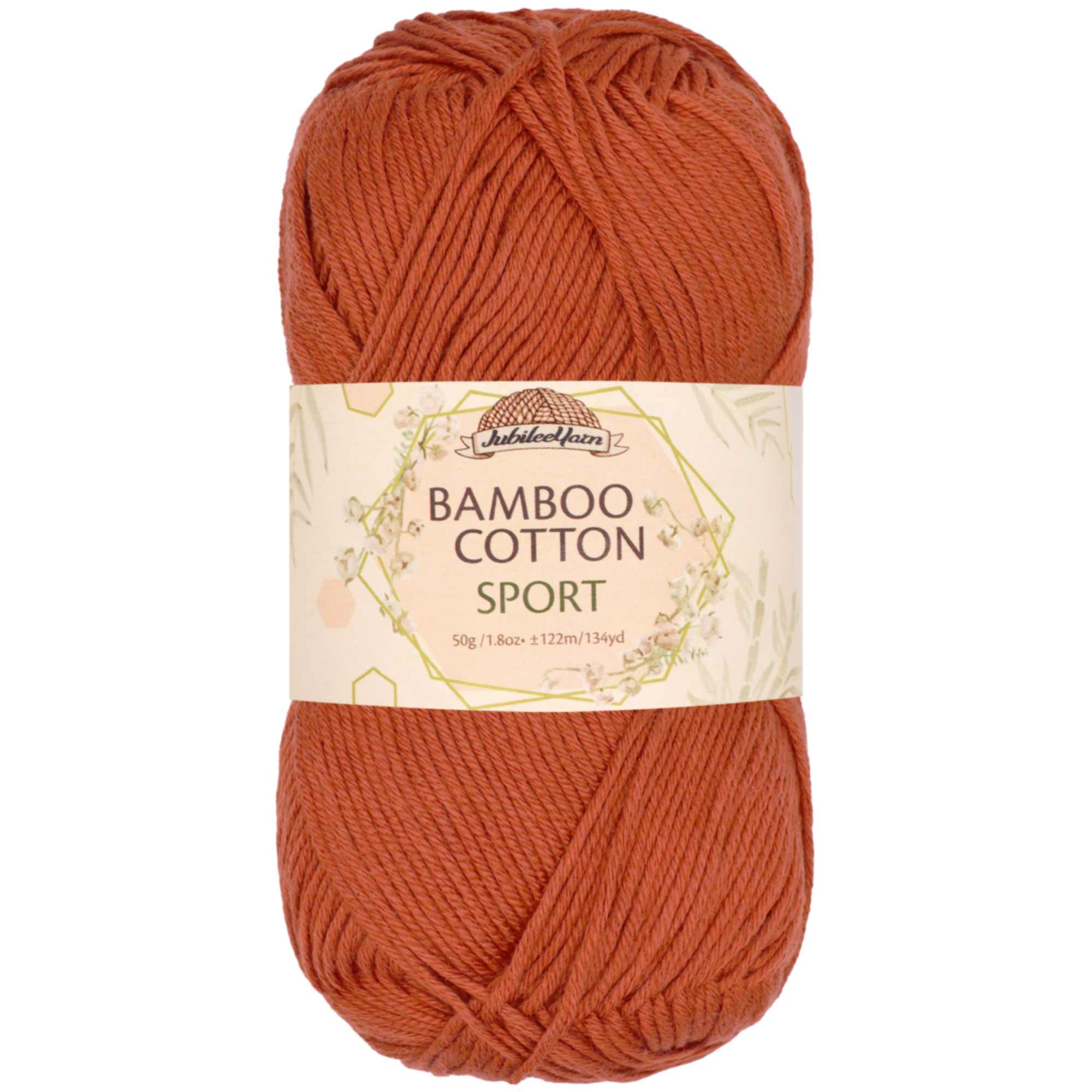 Bamboo Cotton Sport Yarn: 4 Skein Packs - Image 36