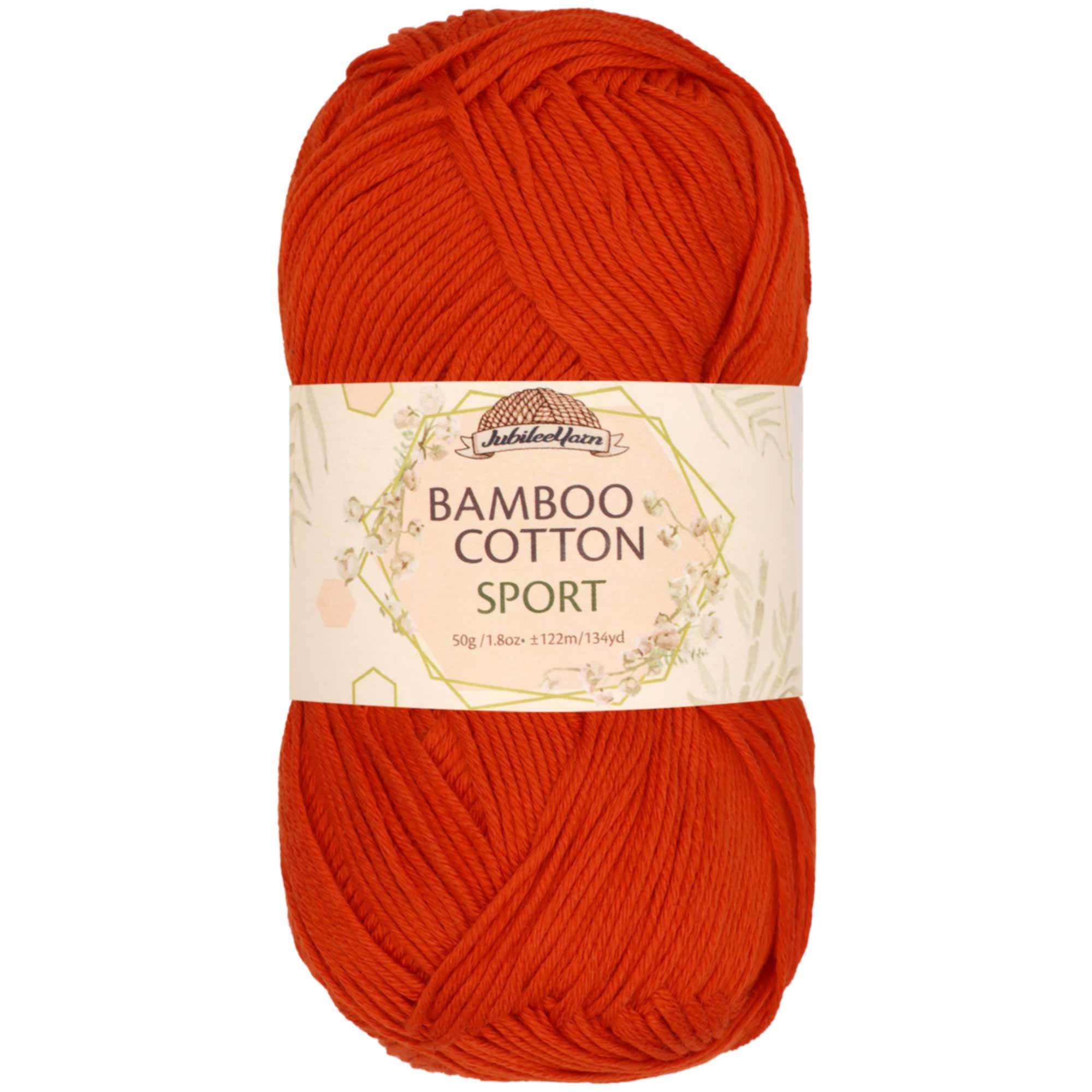 Bamboo Cotton Sport Yarn: 4 Skein Packs - Image 39