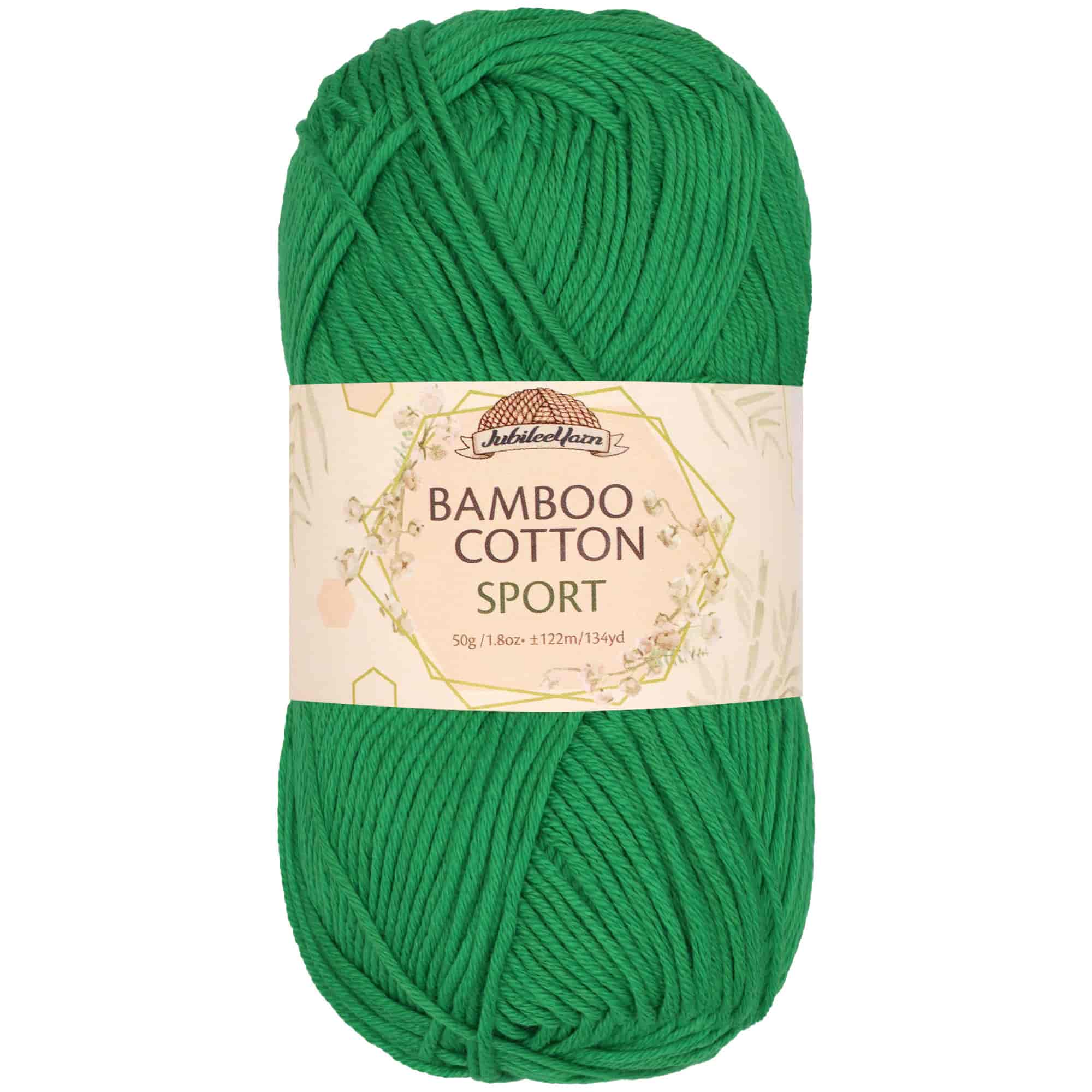 Bamboo Cotton Sport Yarn: 4 Skein Packs - Image 43