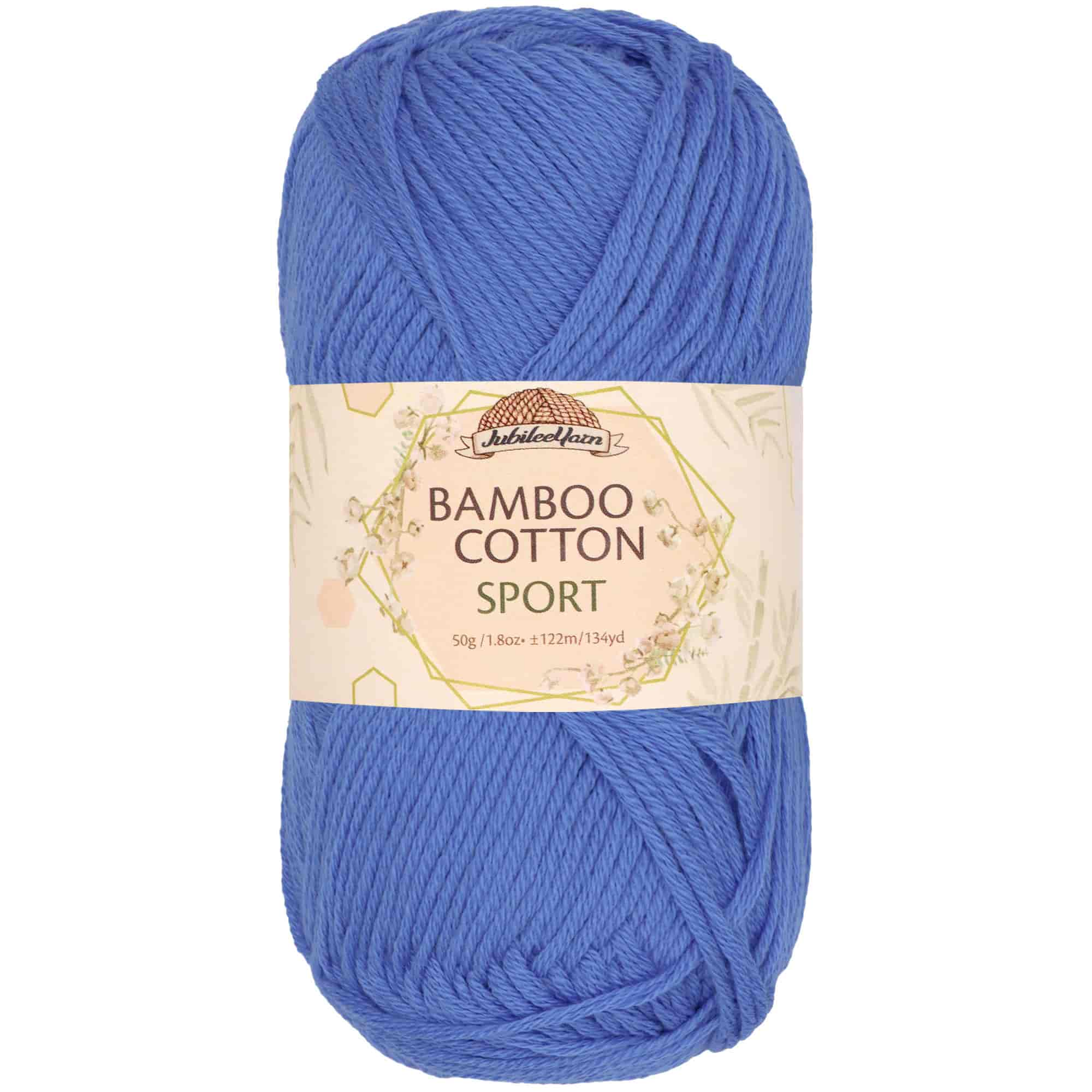 Bamboo Cotton Sport Yarn: 4 Skein Packs - Image 44