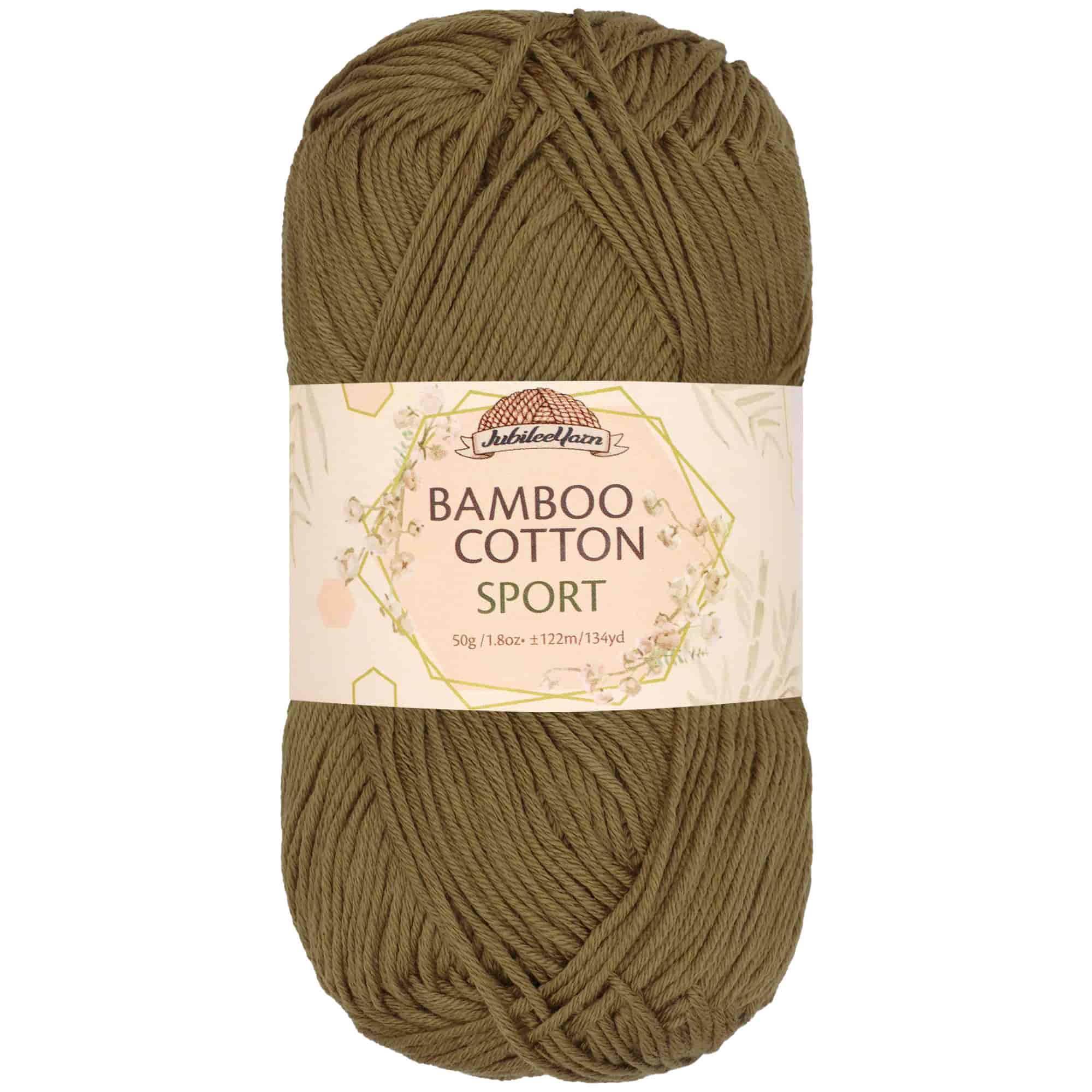 Bamboo Cotton Sport Yarn: 4 Skein Packs - Image 45