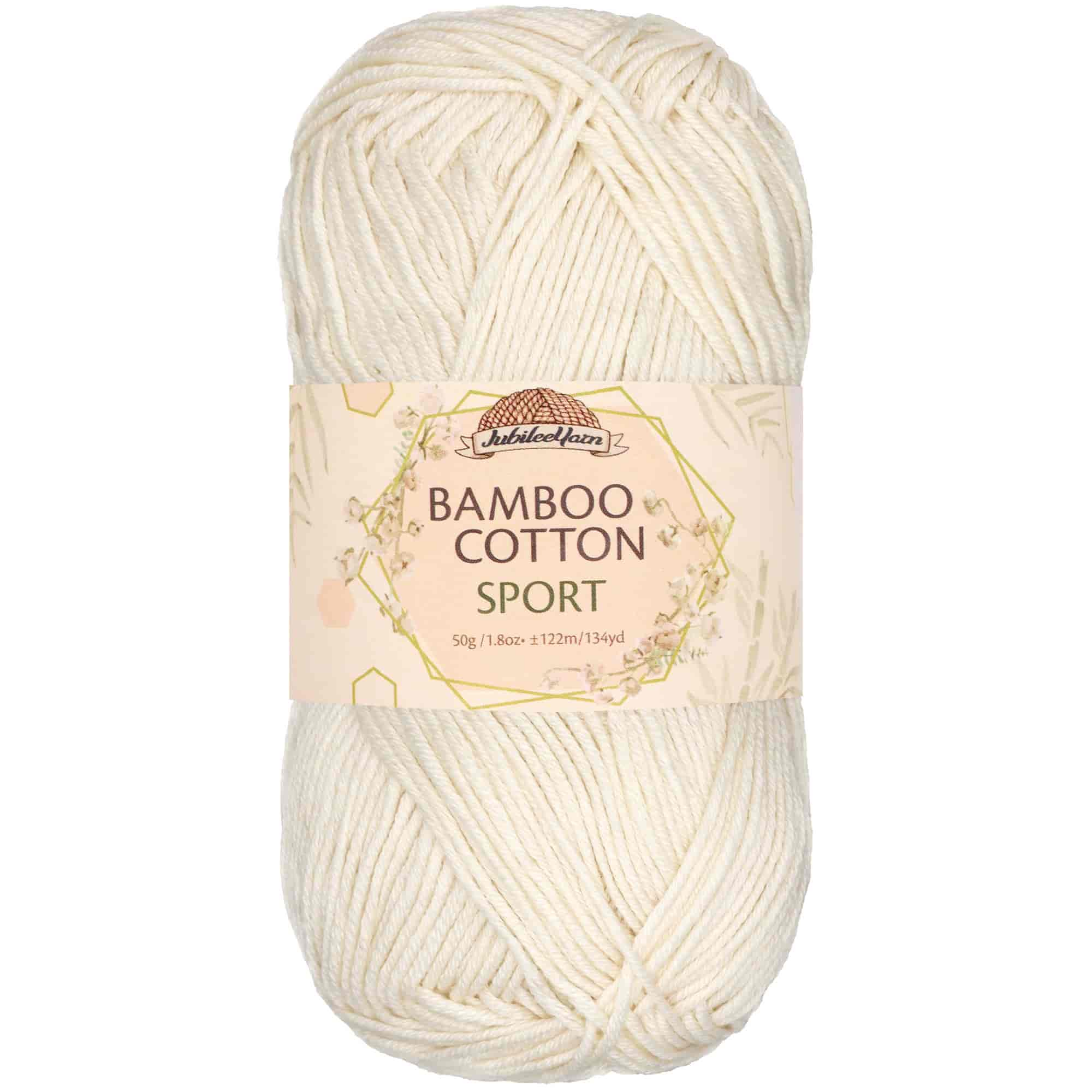 Bamboo Cotton Sport Yarn: 4 Skein Packs - Image 47