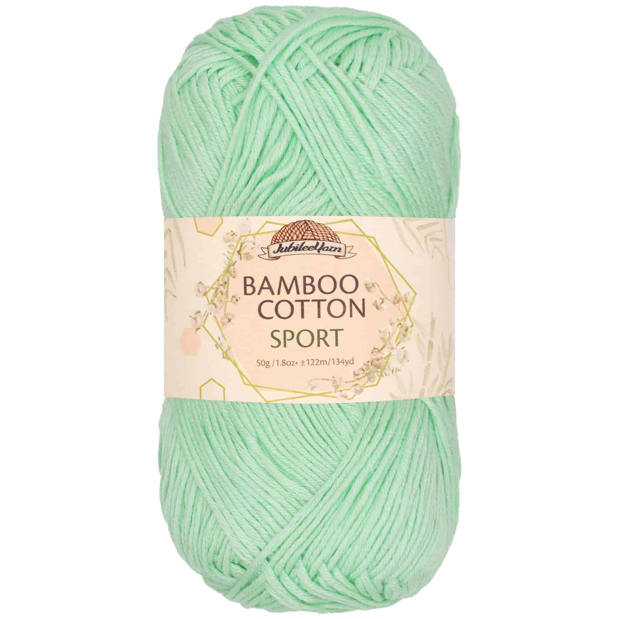 Bamboo Cotton Sport Yarn: 4 Skein Packs - Image 49