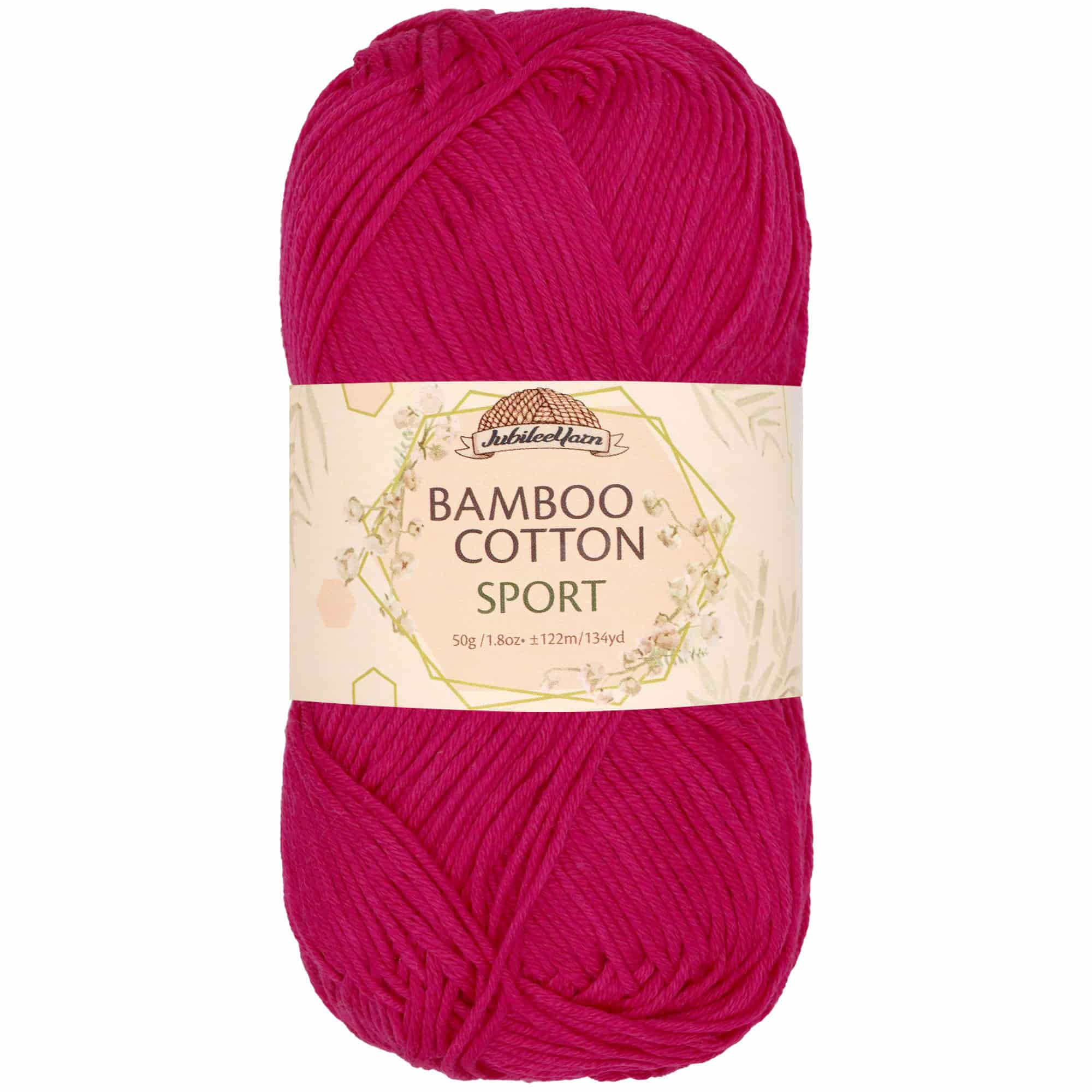 Bamboo Cotton Sport Yarn: 4 Skein Packs - Image 55