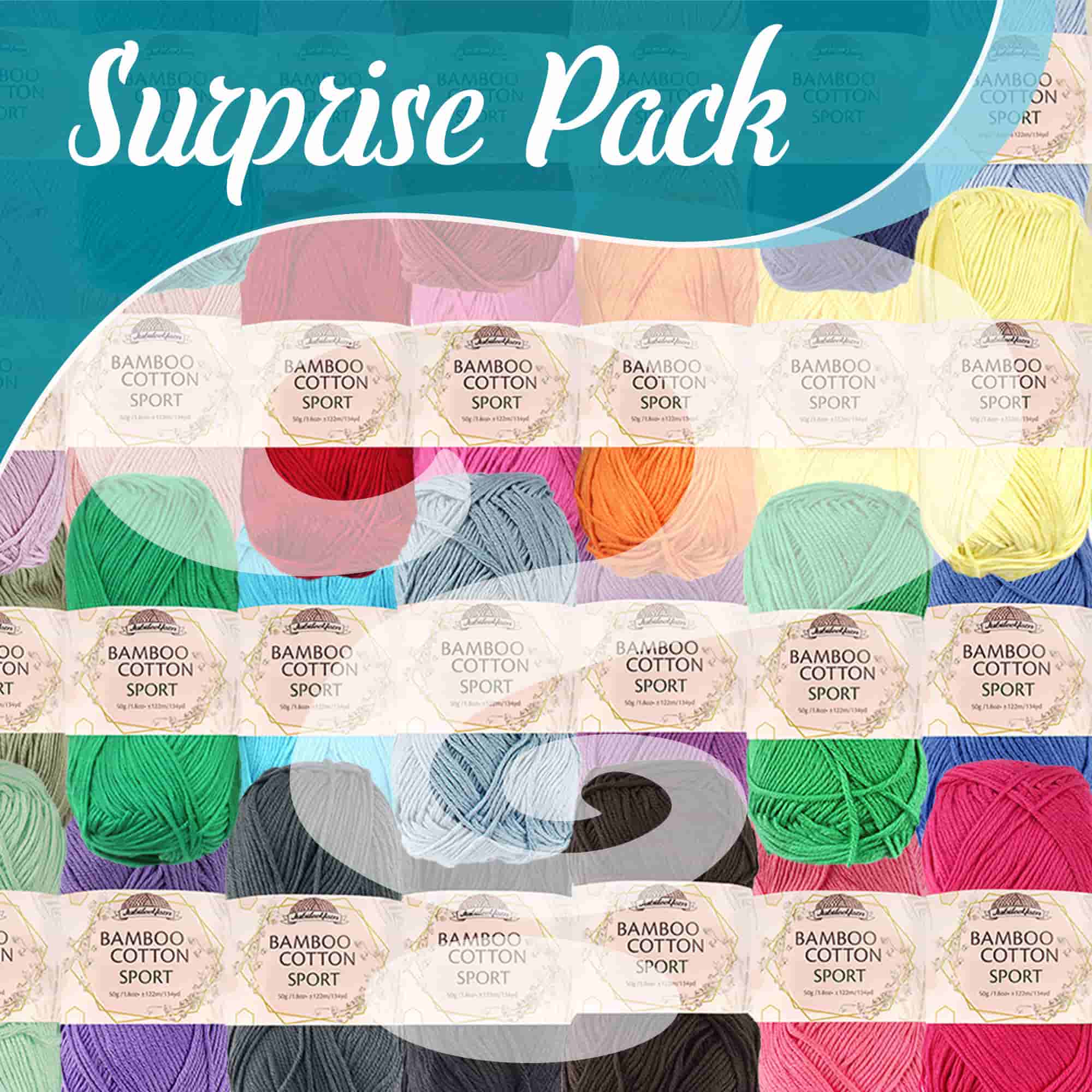 Bamboo Cotton Sport Yarn: 4 Skein Packs - Image 70