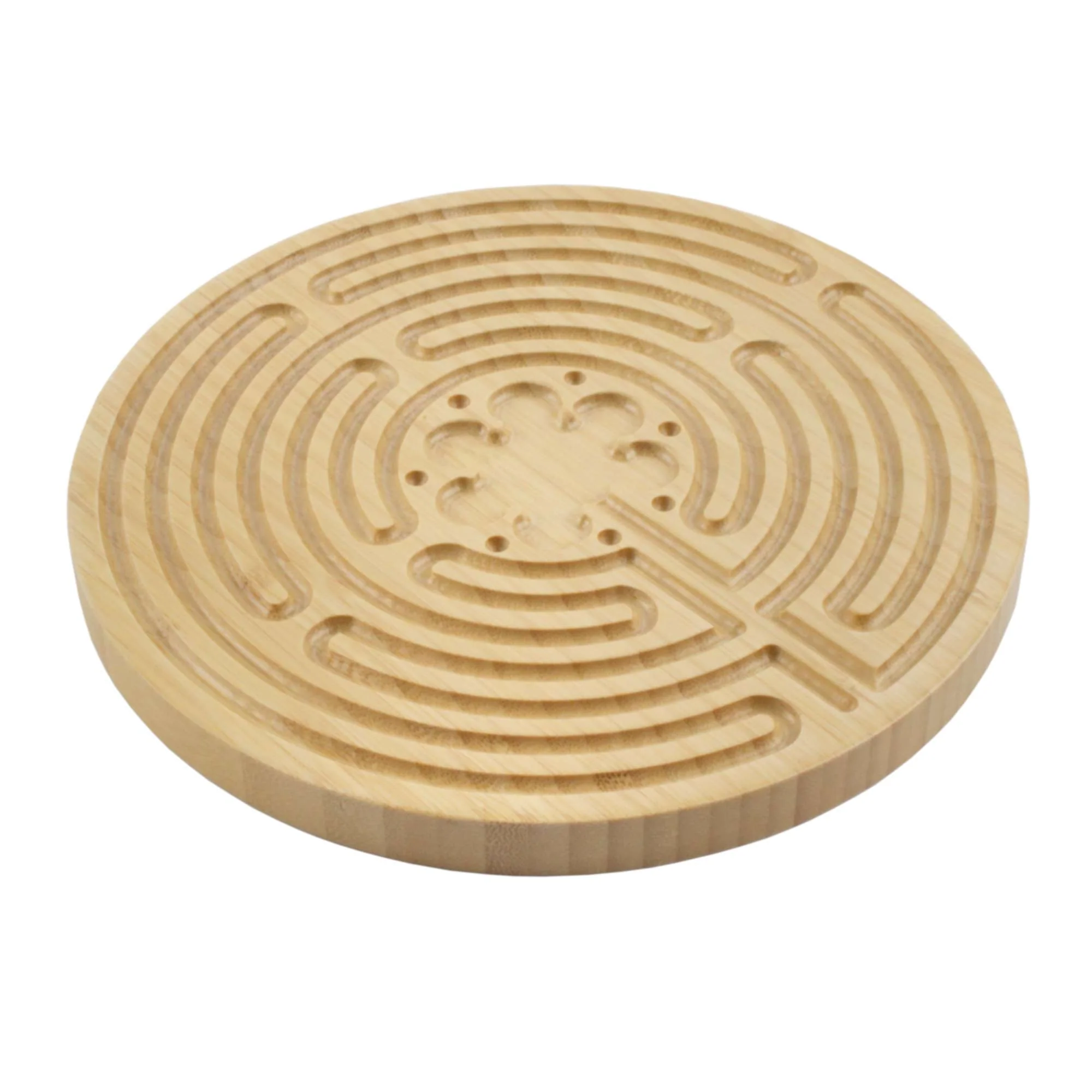 Chartres Style 7 Circuit 8” Bamboo Finger Labyrinth - Image 3