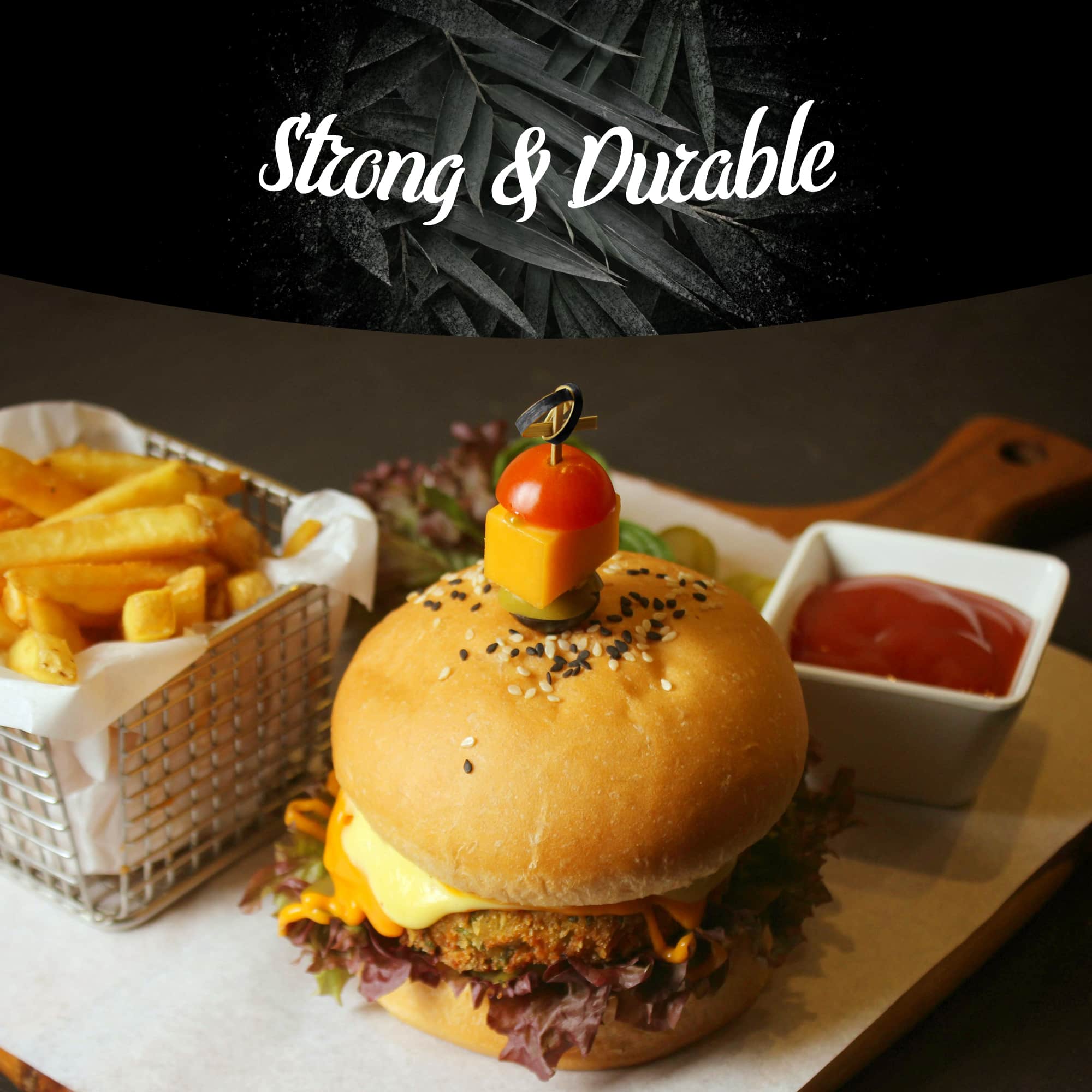 Black Knot Bamboo Food Picks - Image 4