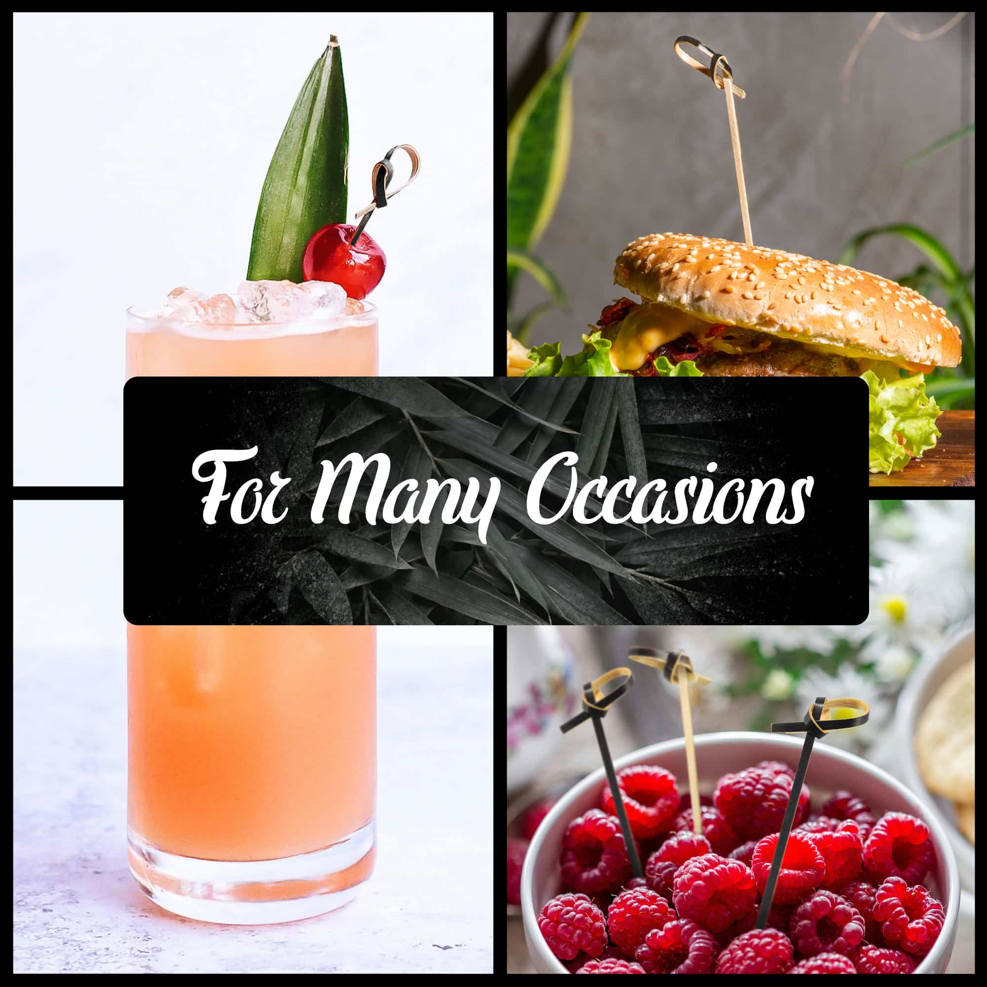 Black Knot Bamboo Food Picks - Image 8