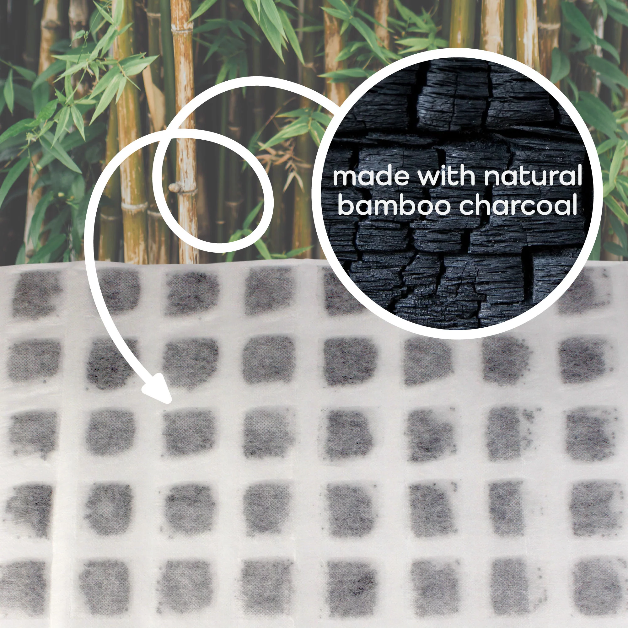 Bamboo Charcoal Odor Absorbing Air Purifying Drawer Liner - Image 4