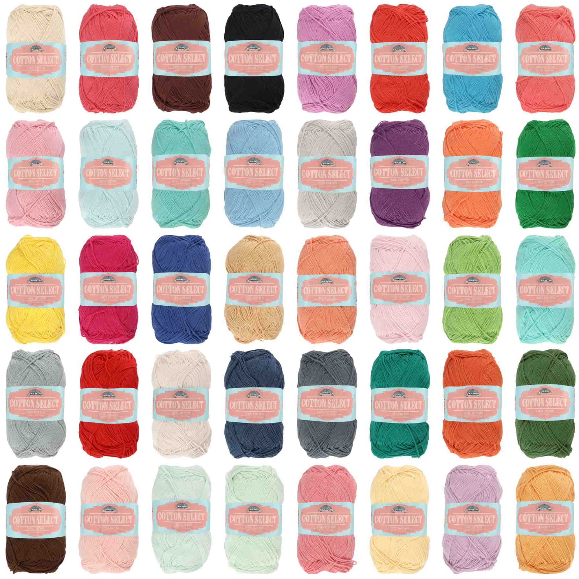 Cotton Select Yarn: 4 Skein Packs - Image 91