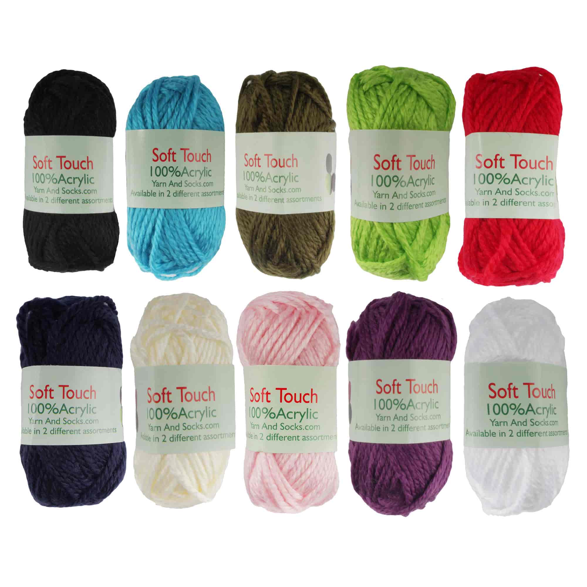 Soft Touch Acrylic Yarn: Mini Bonbons - Image 6