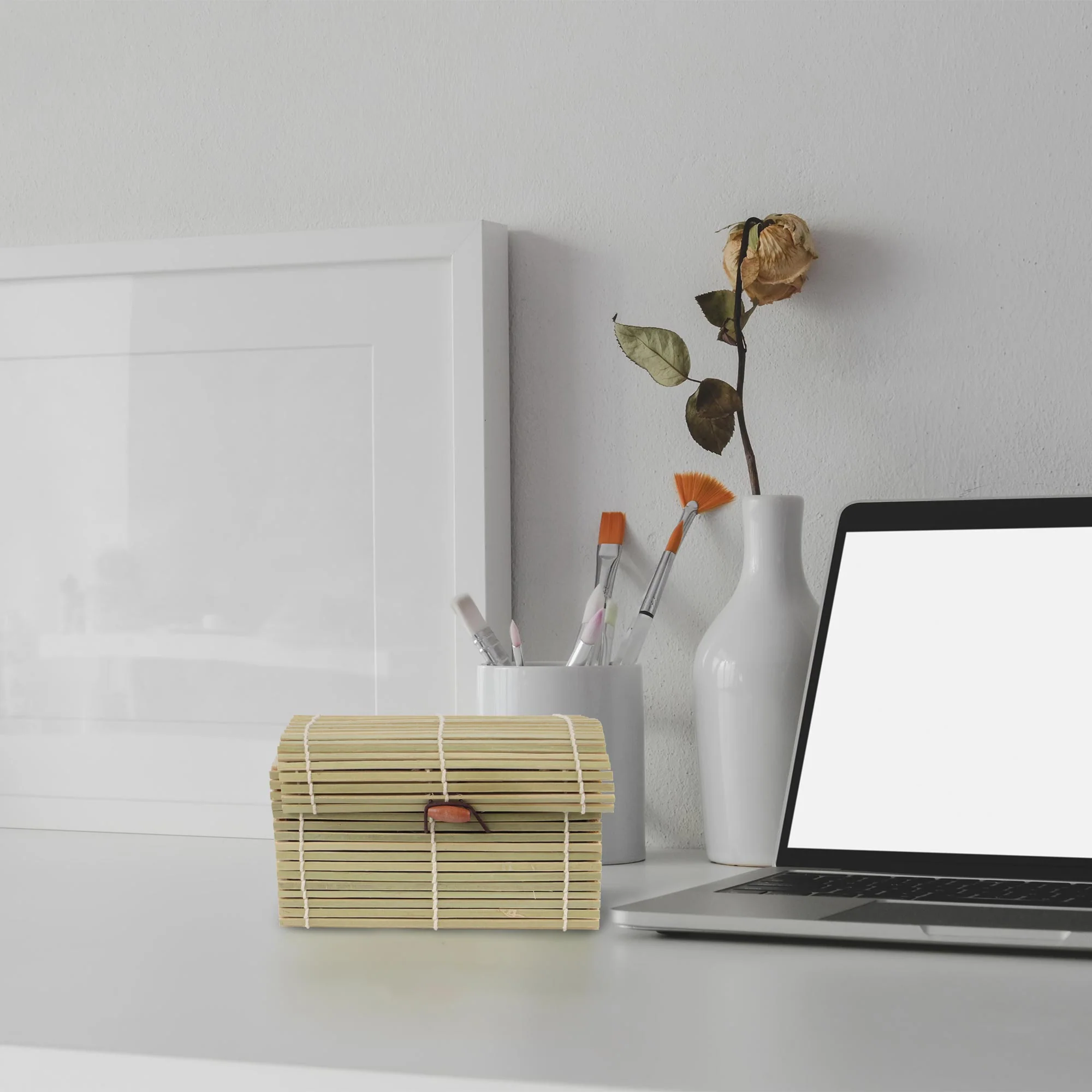 Bamboo Charcoal Odor Absorber Bag in Decorative 6.25" x 3.75" x 3.75" Box - Image 4