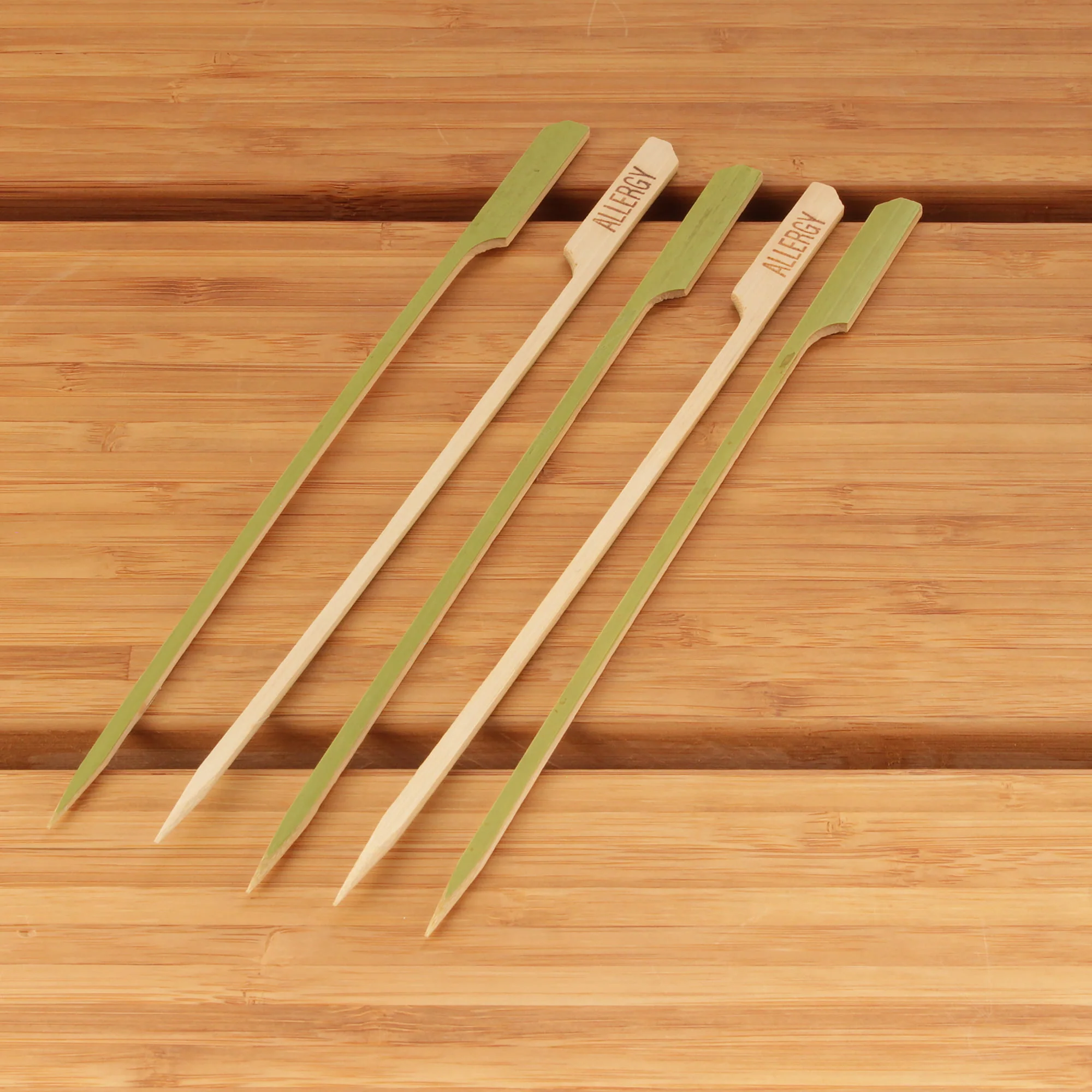 Allergy Paddle Bamboo Food Picks - Image 11