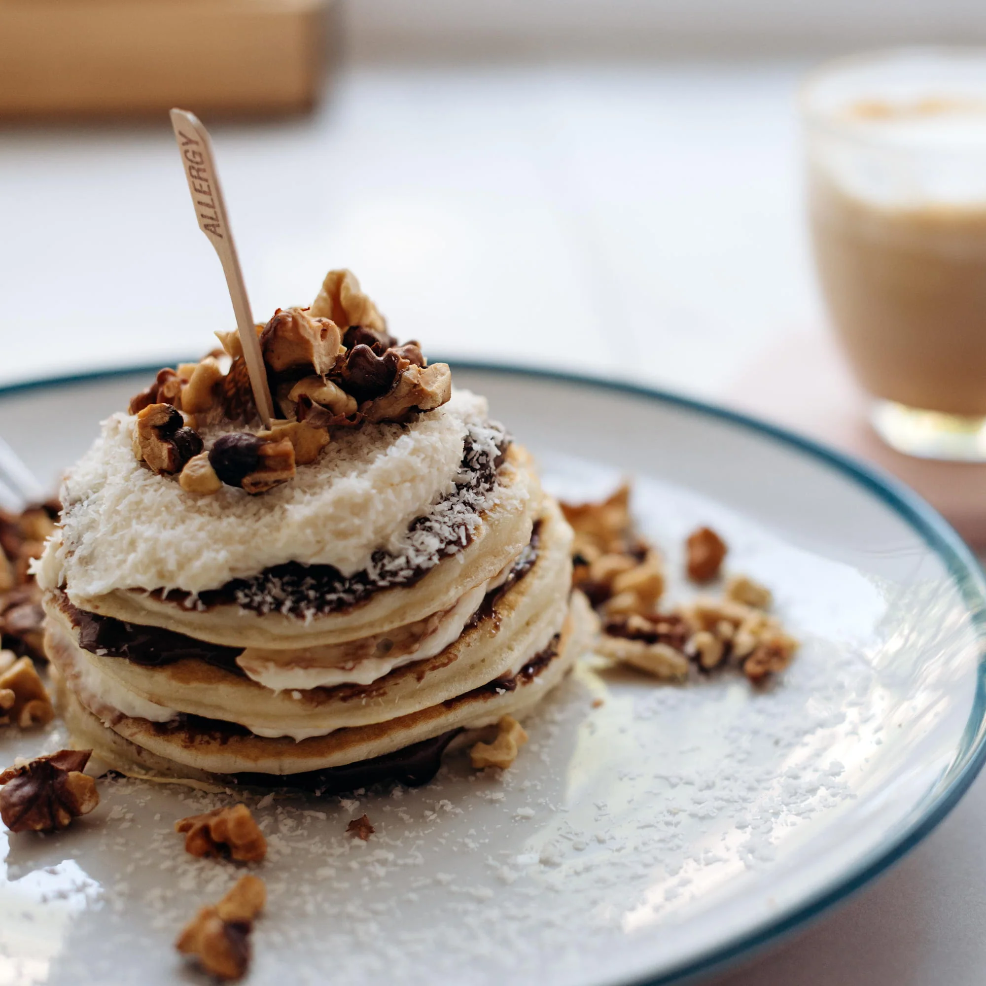 Allergy Paddle Bamboo Food Picks - Image 4