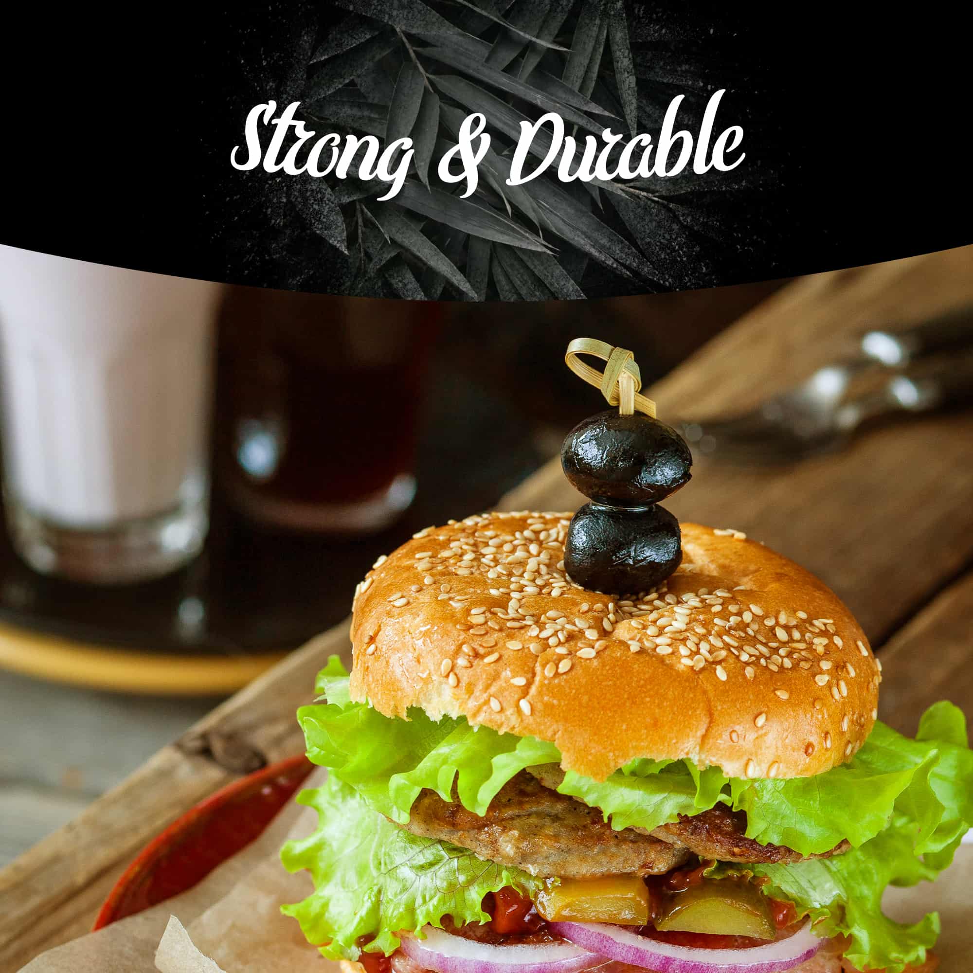 Green Knot Bamboo Food Picks - Image 4