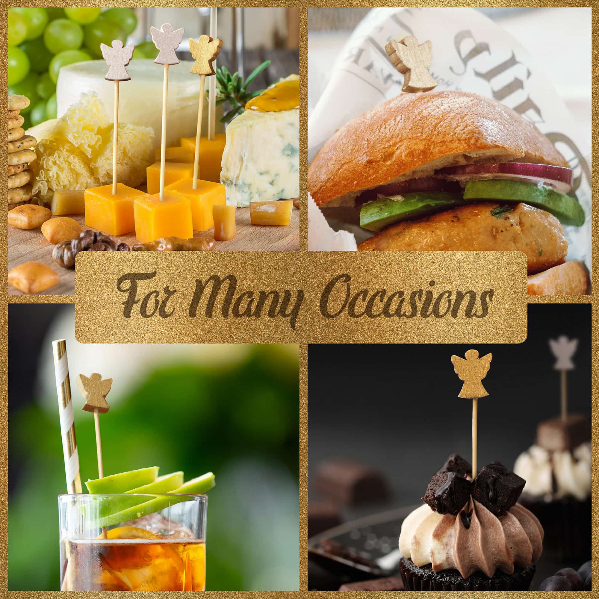 Angel Bamboo Food Picks - Image 8