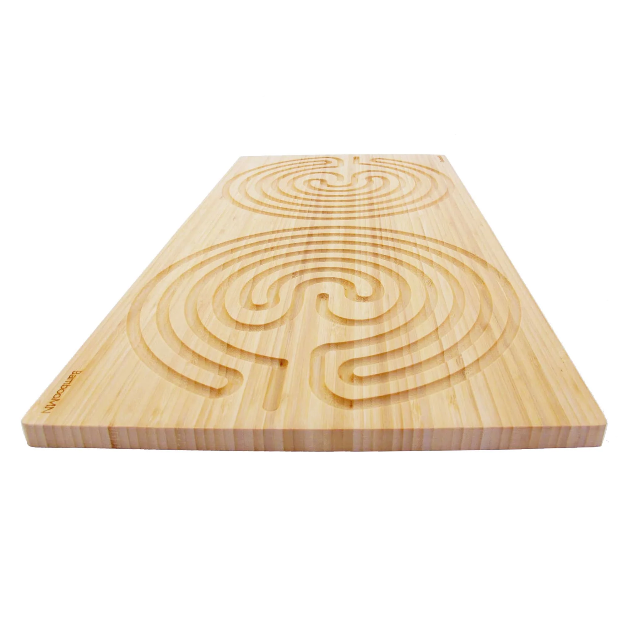 Bamboo Finger Labyrinth 25" x 12.5" Large Rectangle 7 Circuit Cretan Style - Image 6