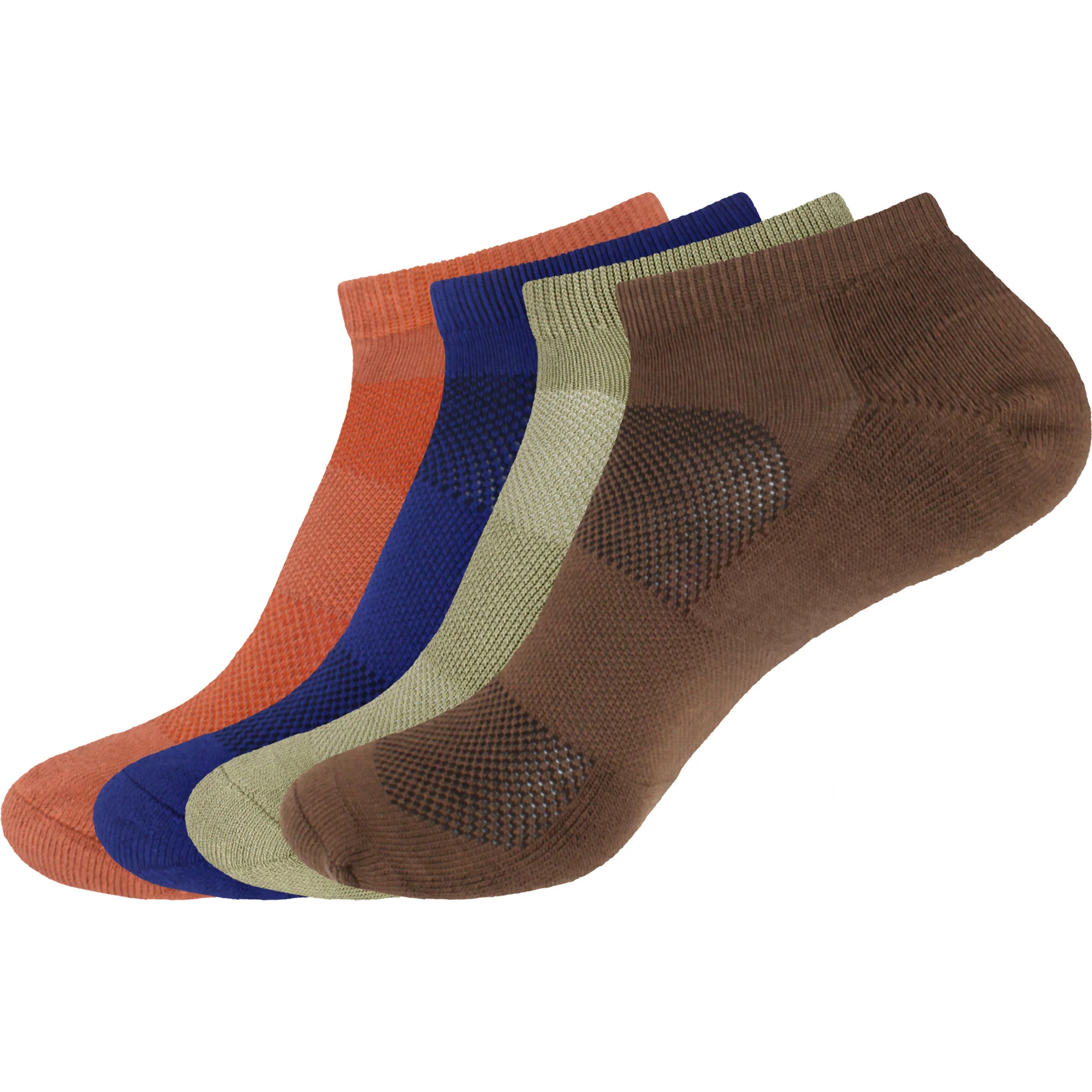 Men's Bamboo Athletic Ankle Socks: 4 Pairs - Image 23