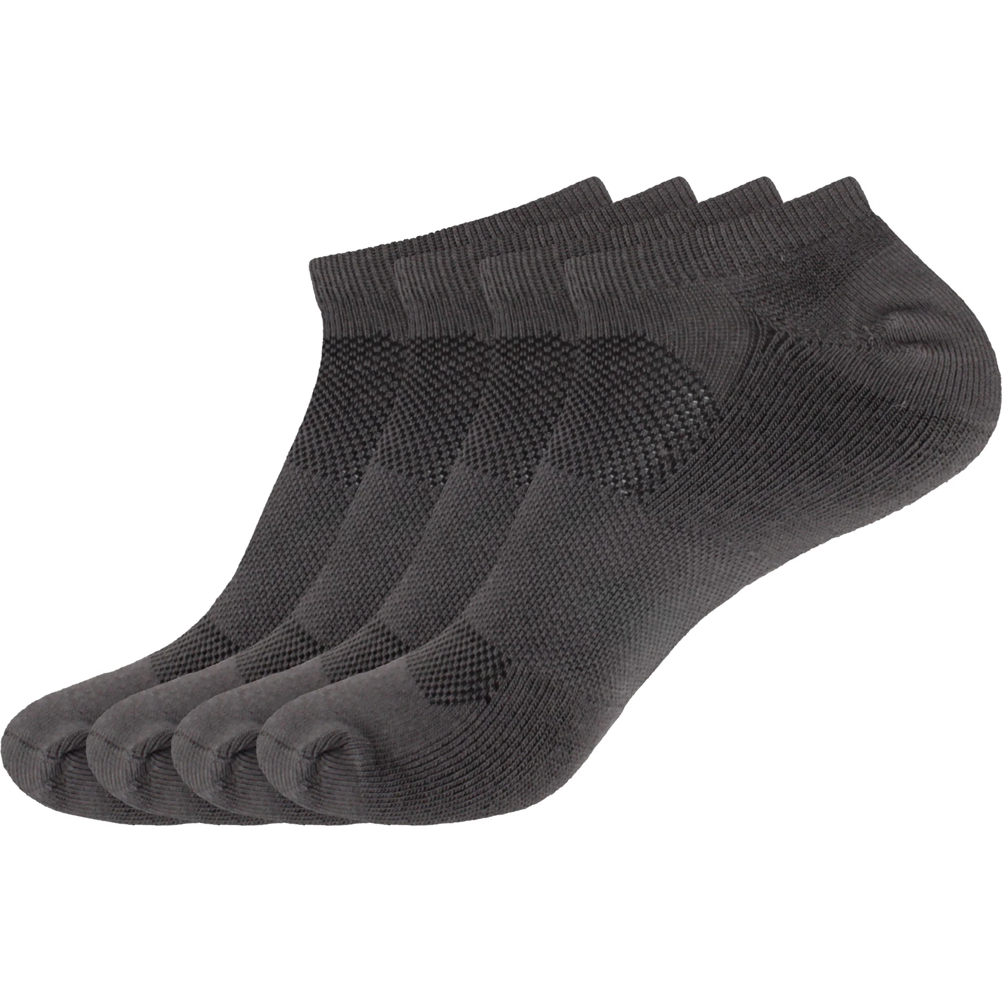 Men's Bamboo Athletic Ankle Socks: 4 Pairs - Image 9