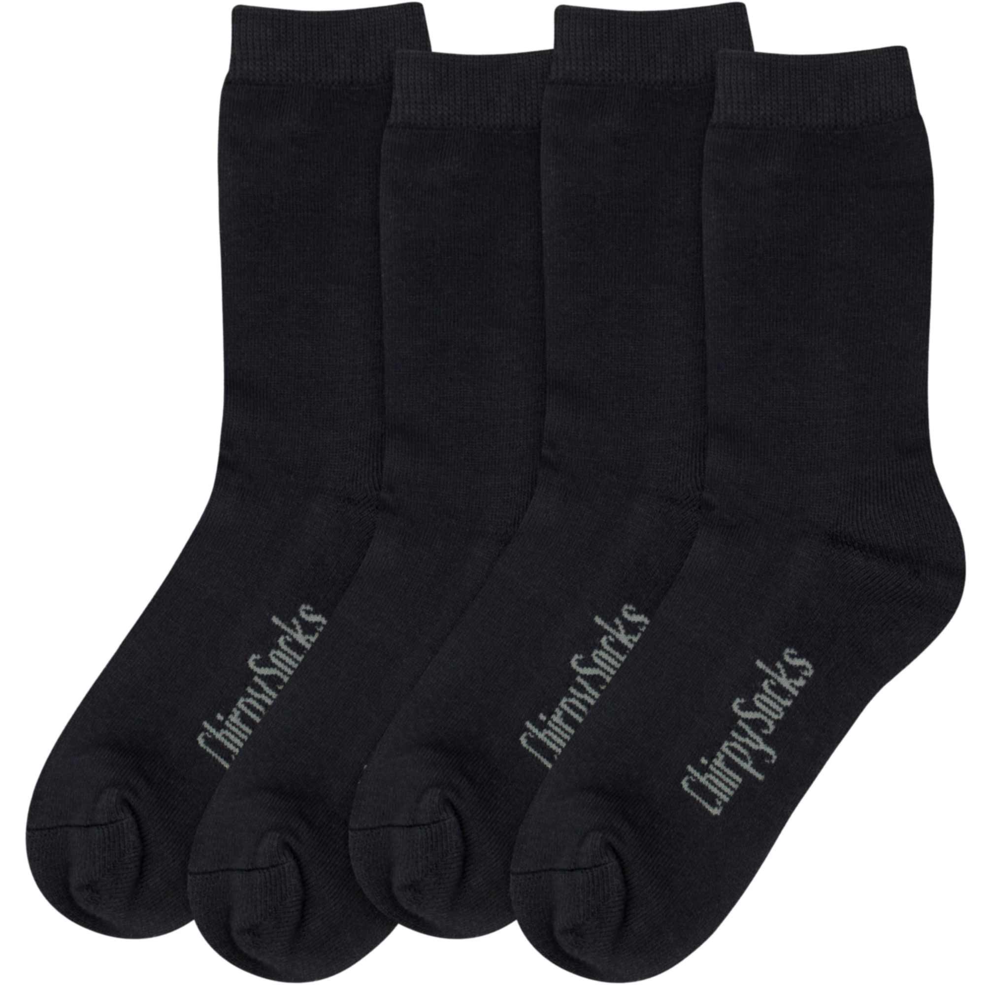Men's Bamboo Thin with Thick Sole Socks: 4 Pairs - Image 7