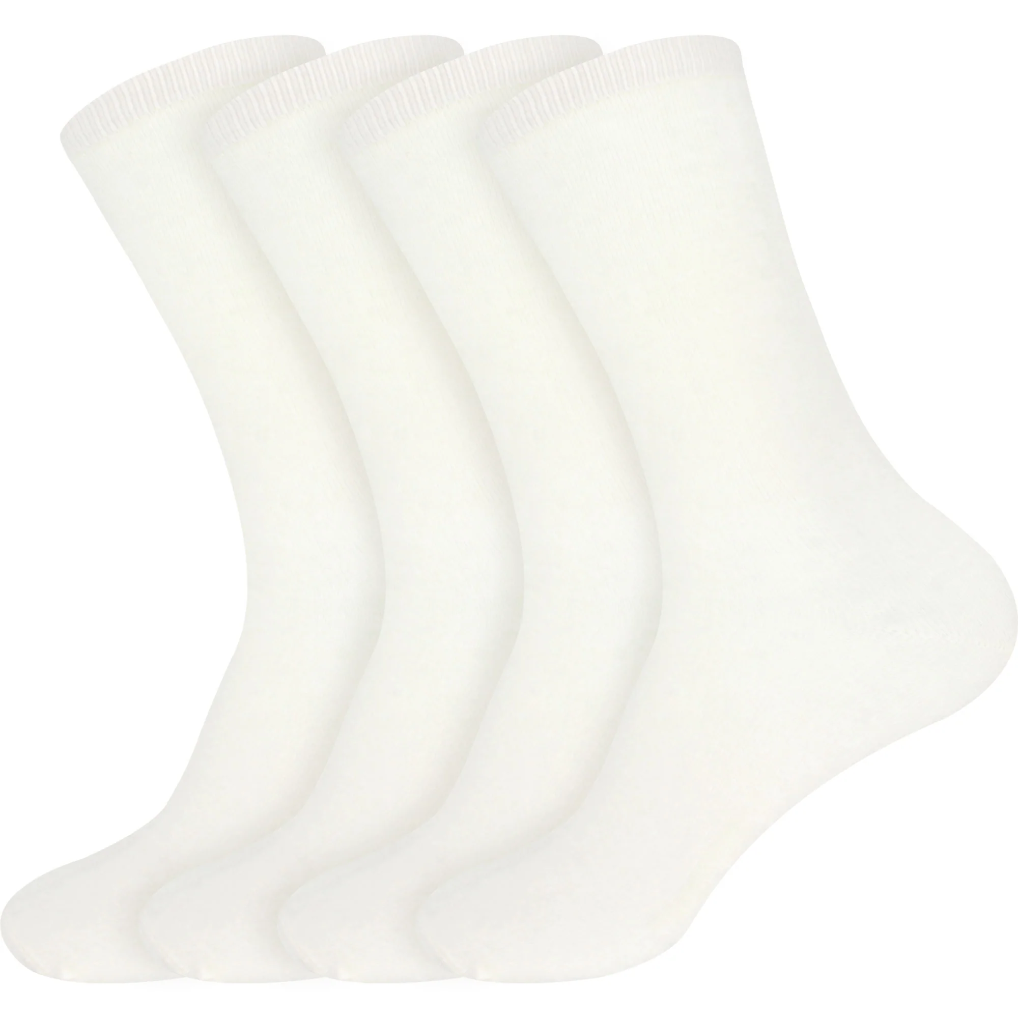 Men's Bamboo Mid-Calf Socks: 4 Pairs - Image 9