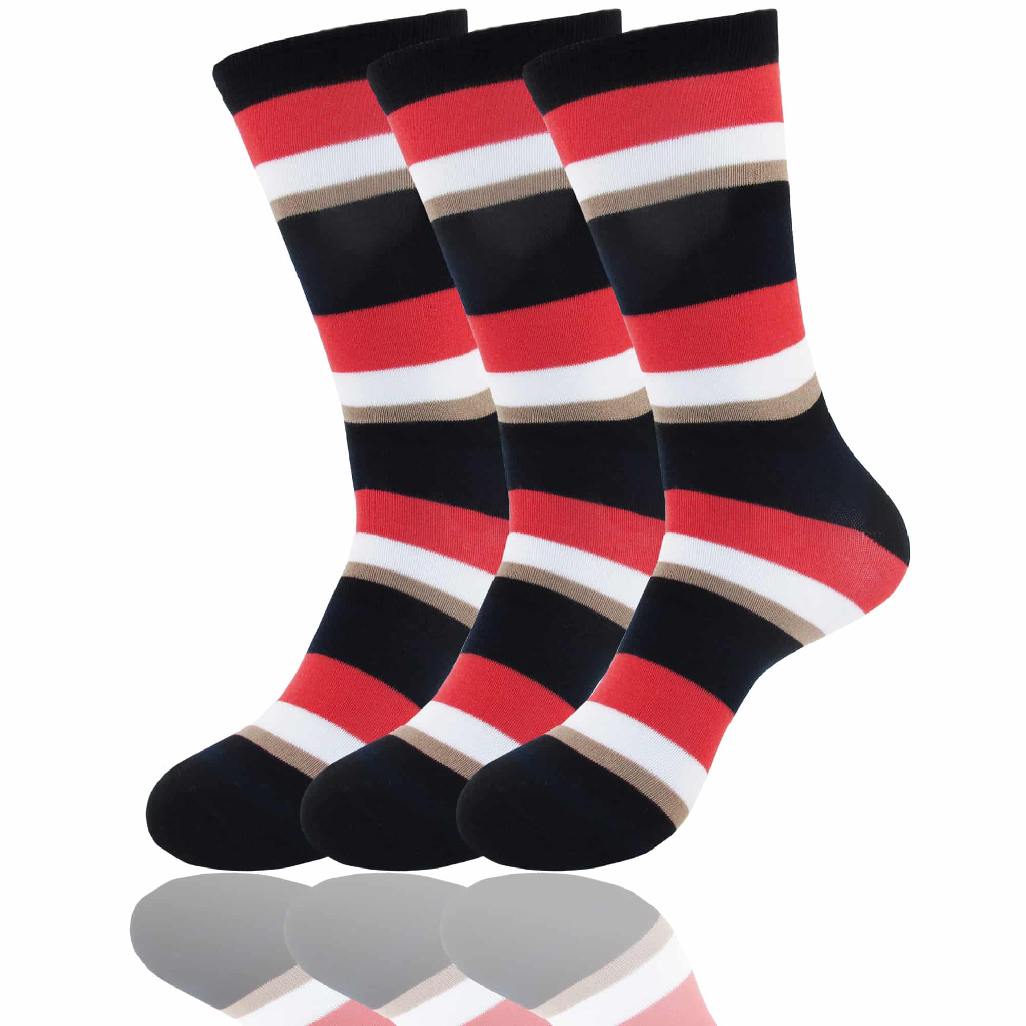 Men's Bamboo Stripe Socks: 3 Pairs - Image 13