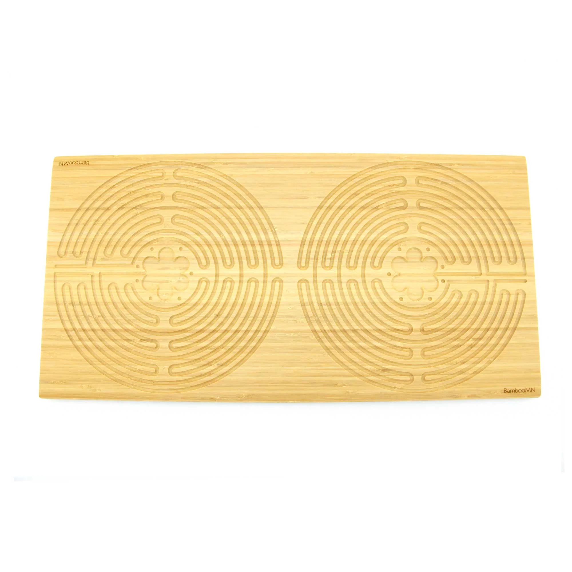 Bamboo Finger Labyrinth 25" x 12.5" Large Rectangle 11 Circuit Chartres Style - Image 4