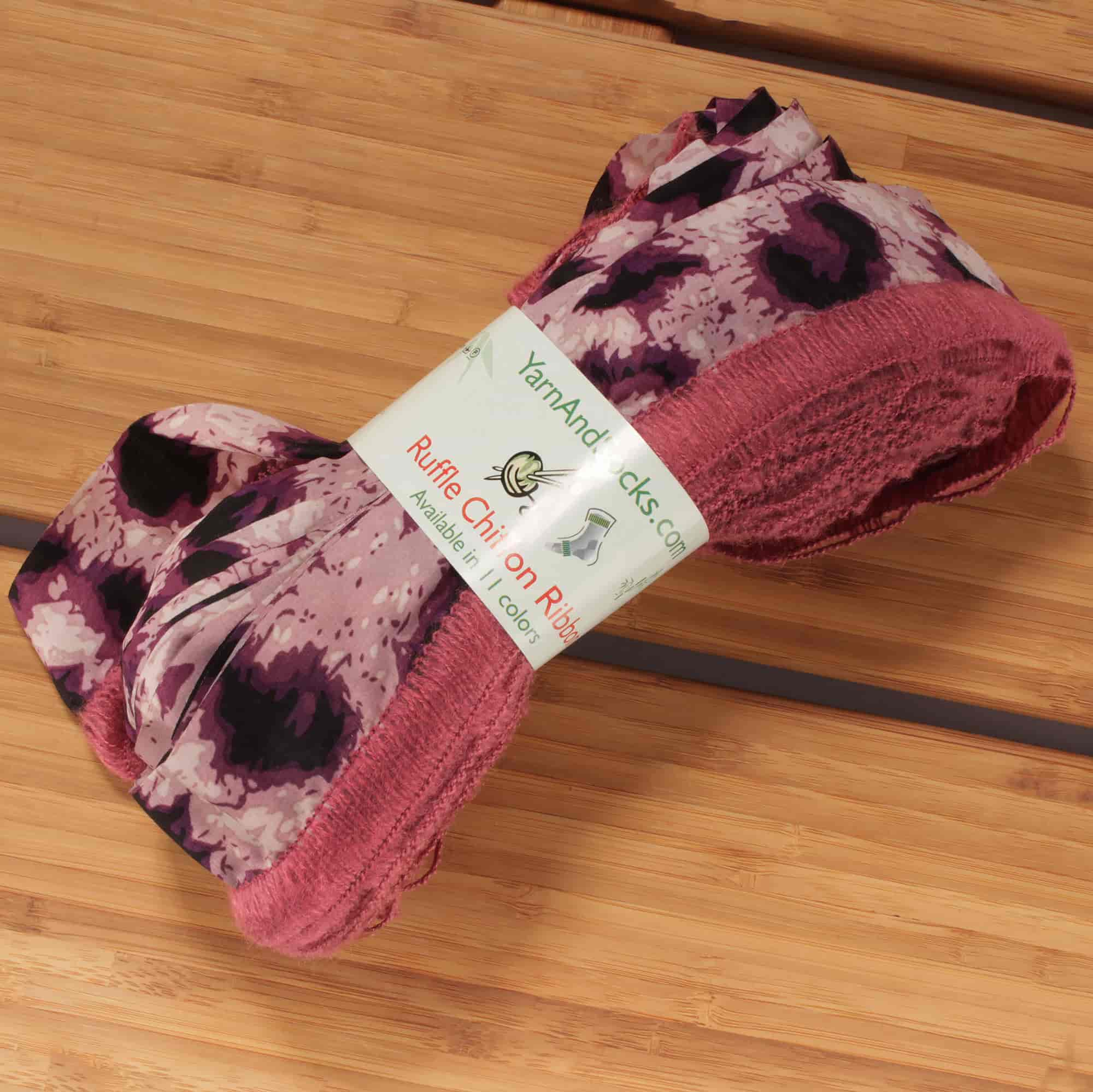 Ruffle Chiffon Ribbon Yarn - Image 3