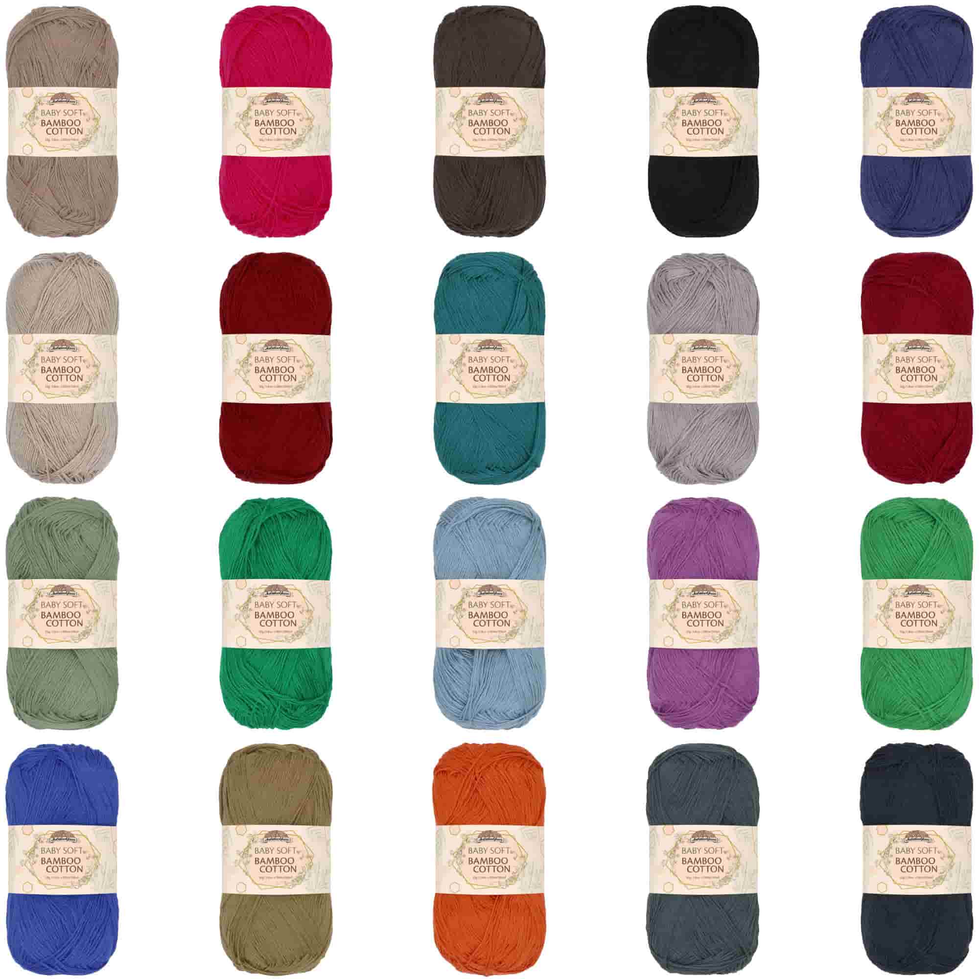 Baby Soft Bamboo Cotton Yarn: Bulk Packs - Image 71