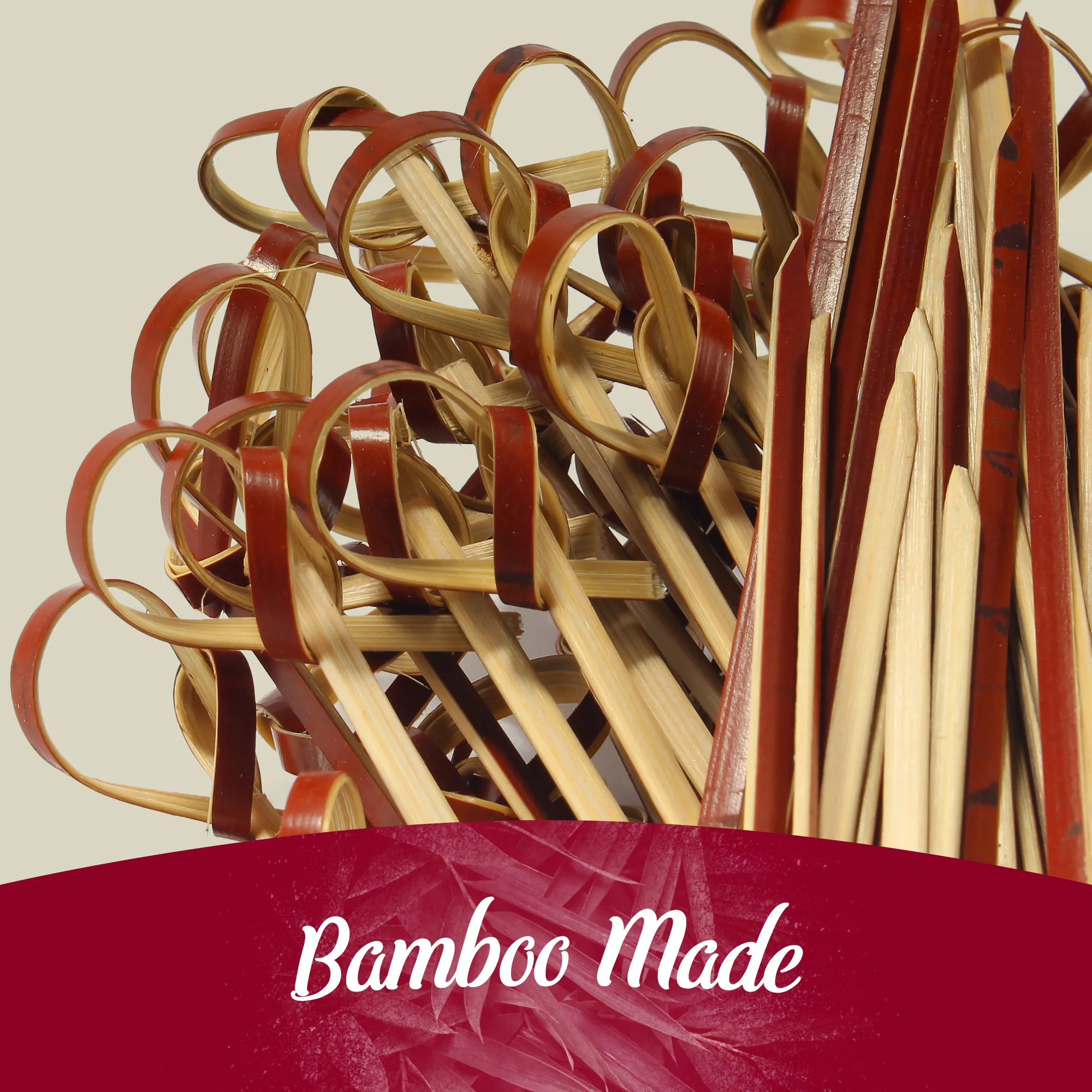 Tea Knot Bamboo Food Picks - Image 7