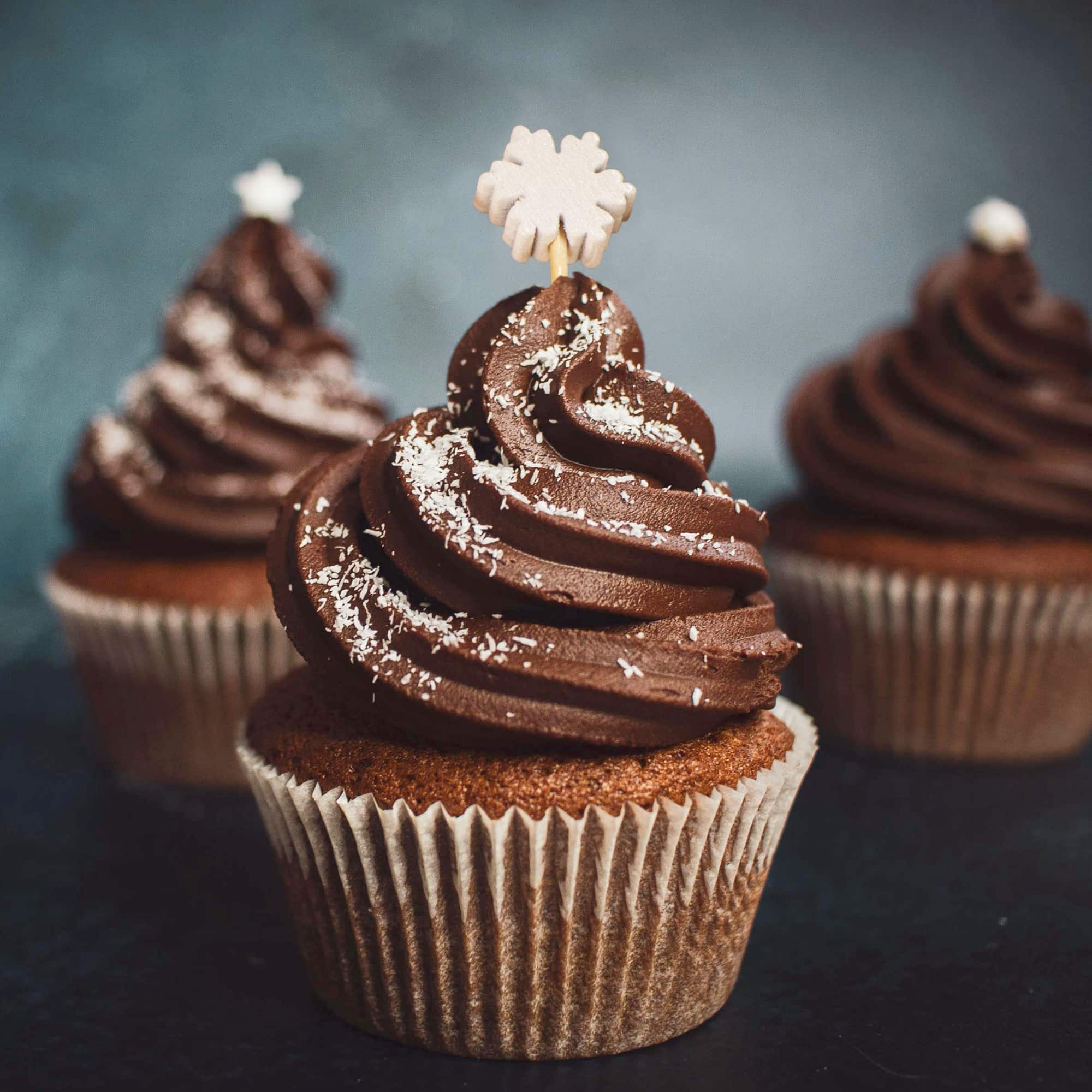 Snowflake Bamboo Food Picks - Image 9