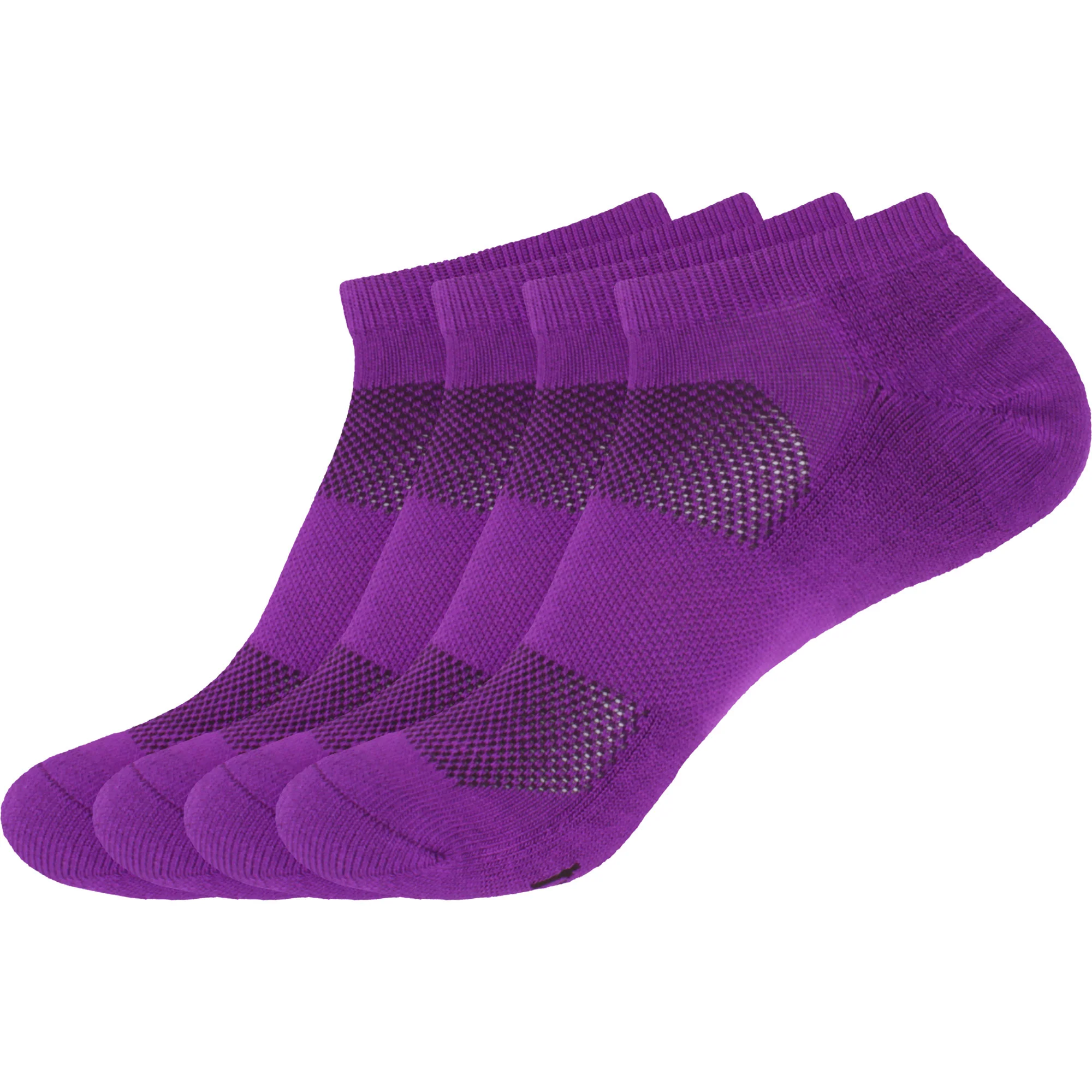 Women's Bamboo Athletic Ankle Socks: 4 Pairs - Image 10