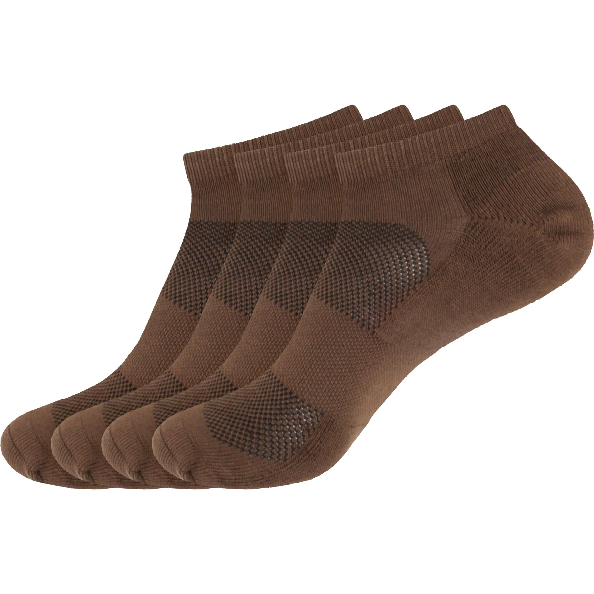 Women's Bamboo Athletic Ankle Socks: 4 Pairs - Image 13