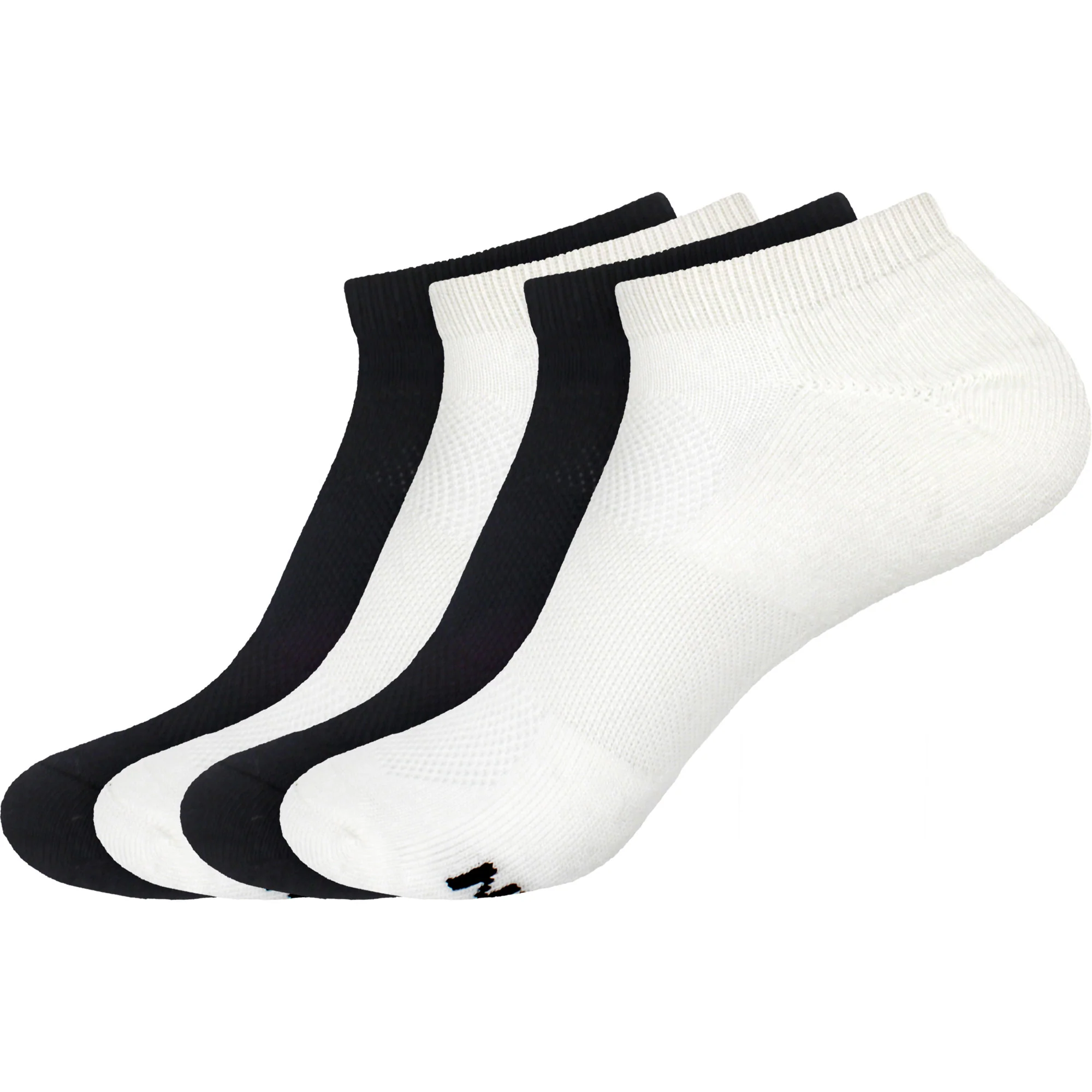 Women's Bamboo Athletic Ankle Socks: 4 Pairs - Image 23
