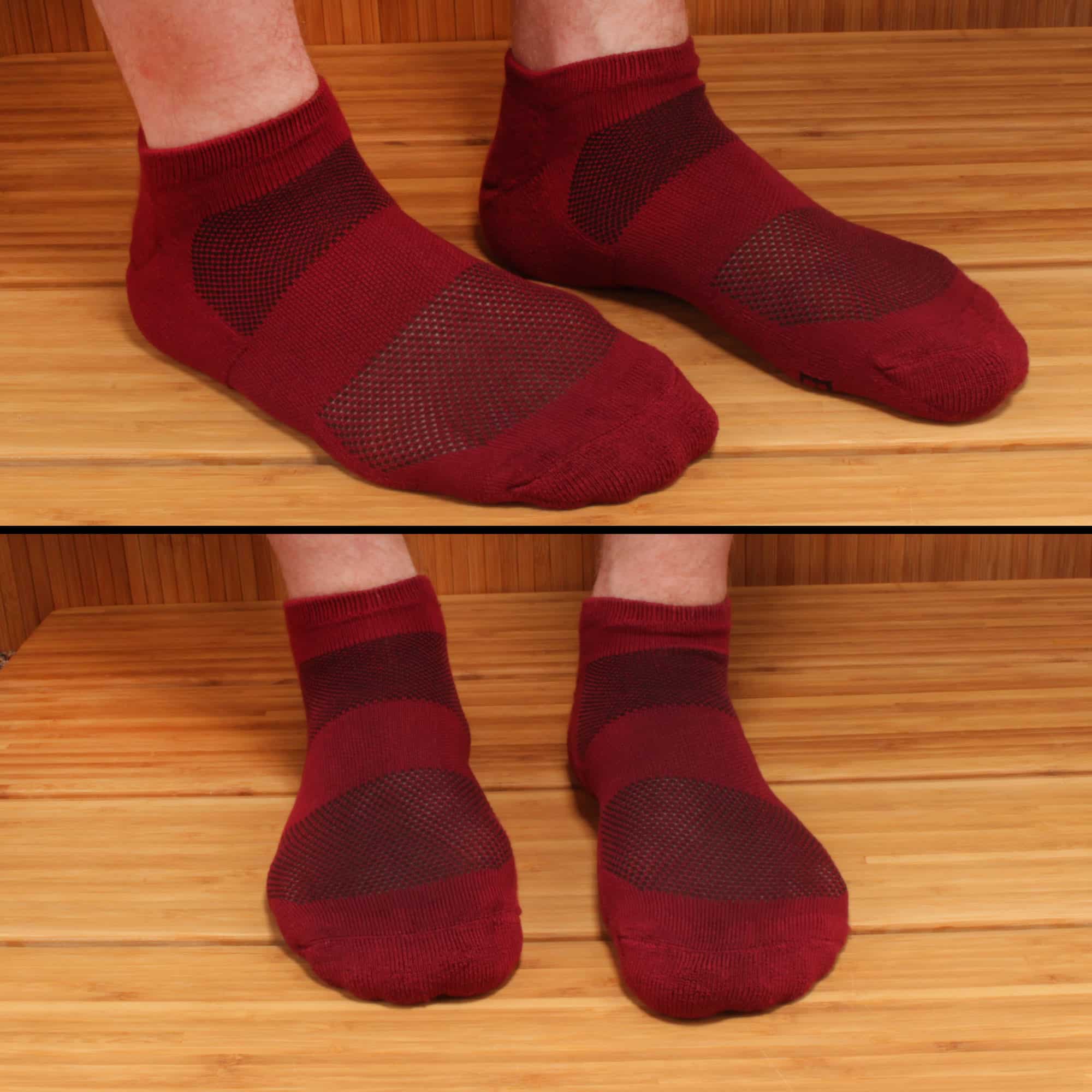Women's Bamboo Athletic Ankle Socks: 4 Pairs - Image 4