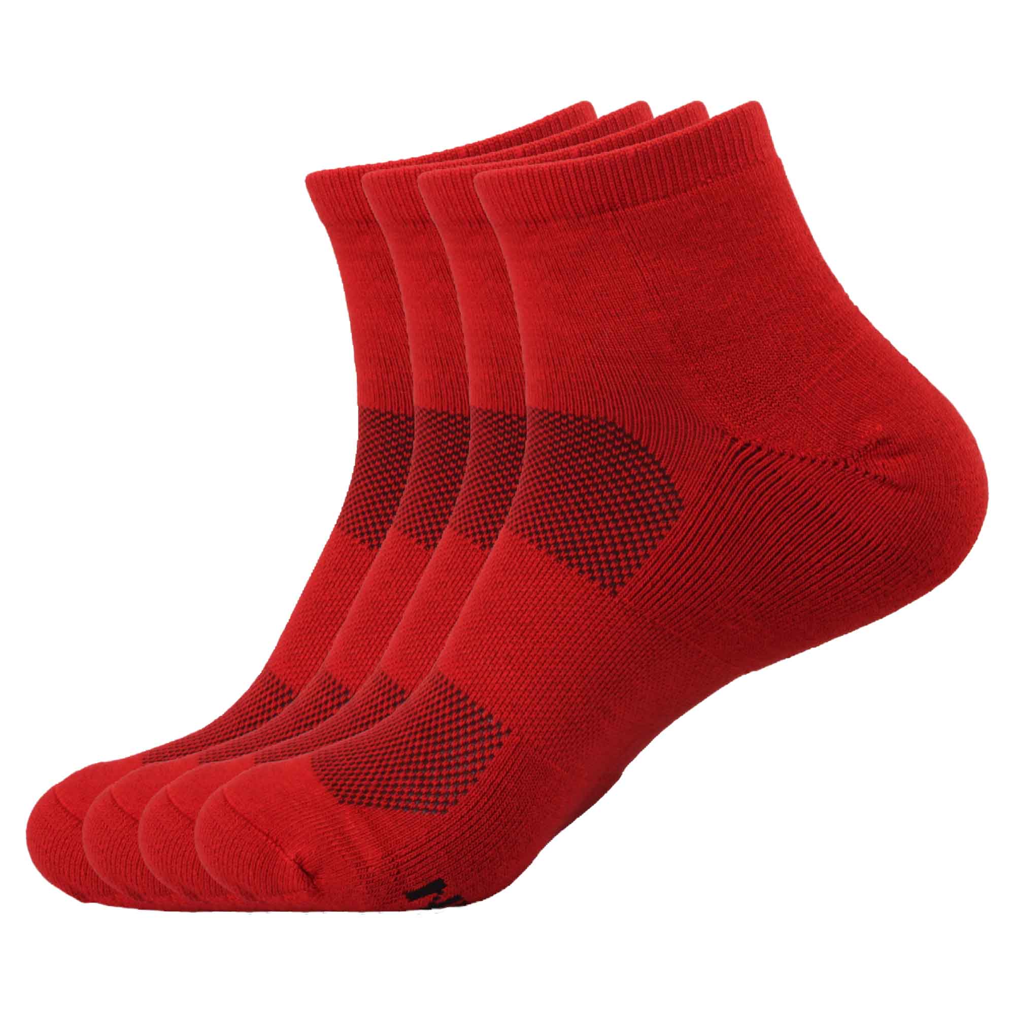 Women's Bamboo Cushioned Athletic Quarter Socks - Image 11