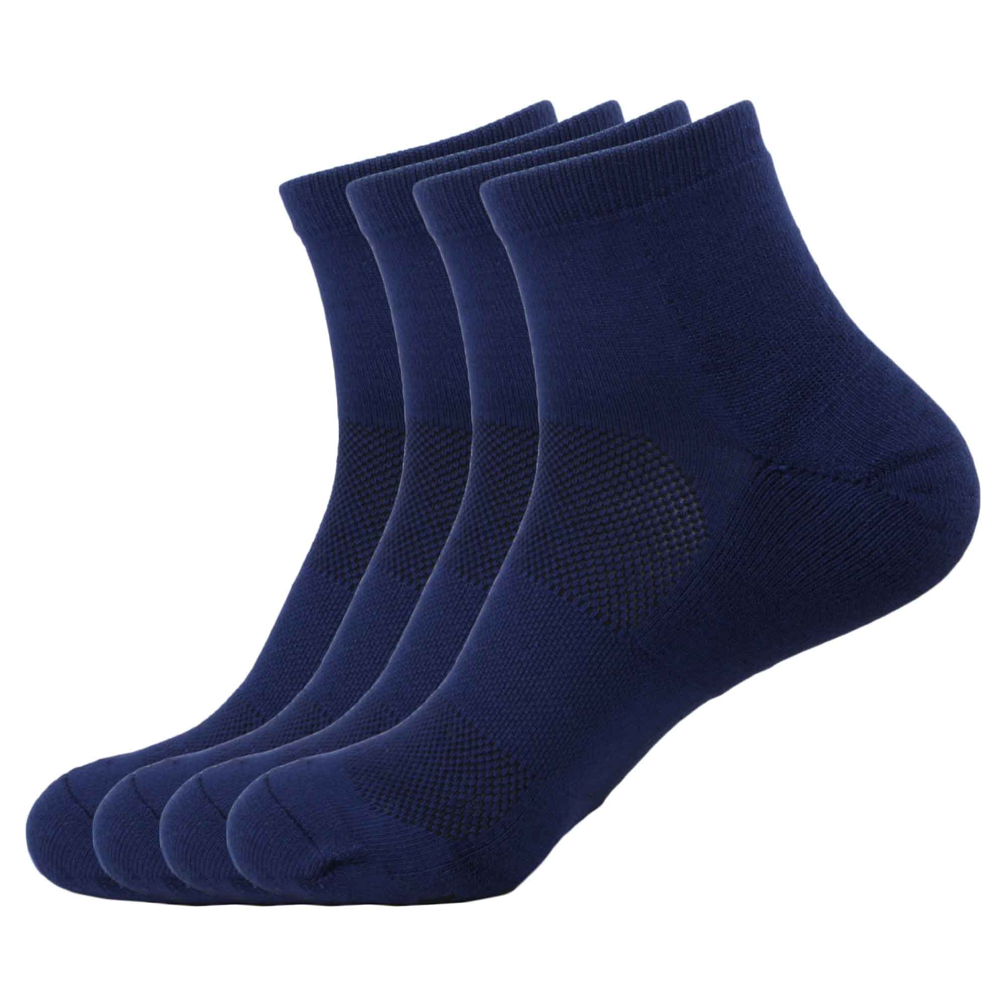 Women's Bamboo Cushioned Athletic Quarter Socks - Image 9