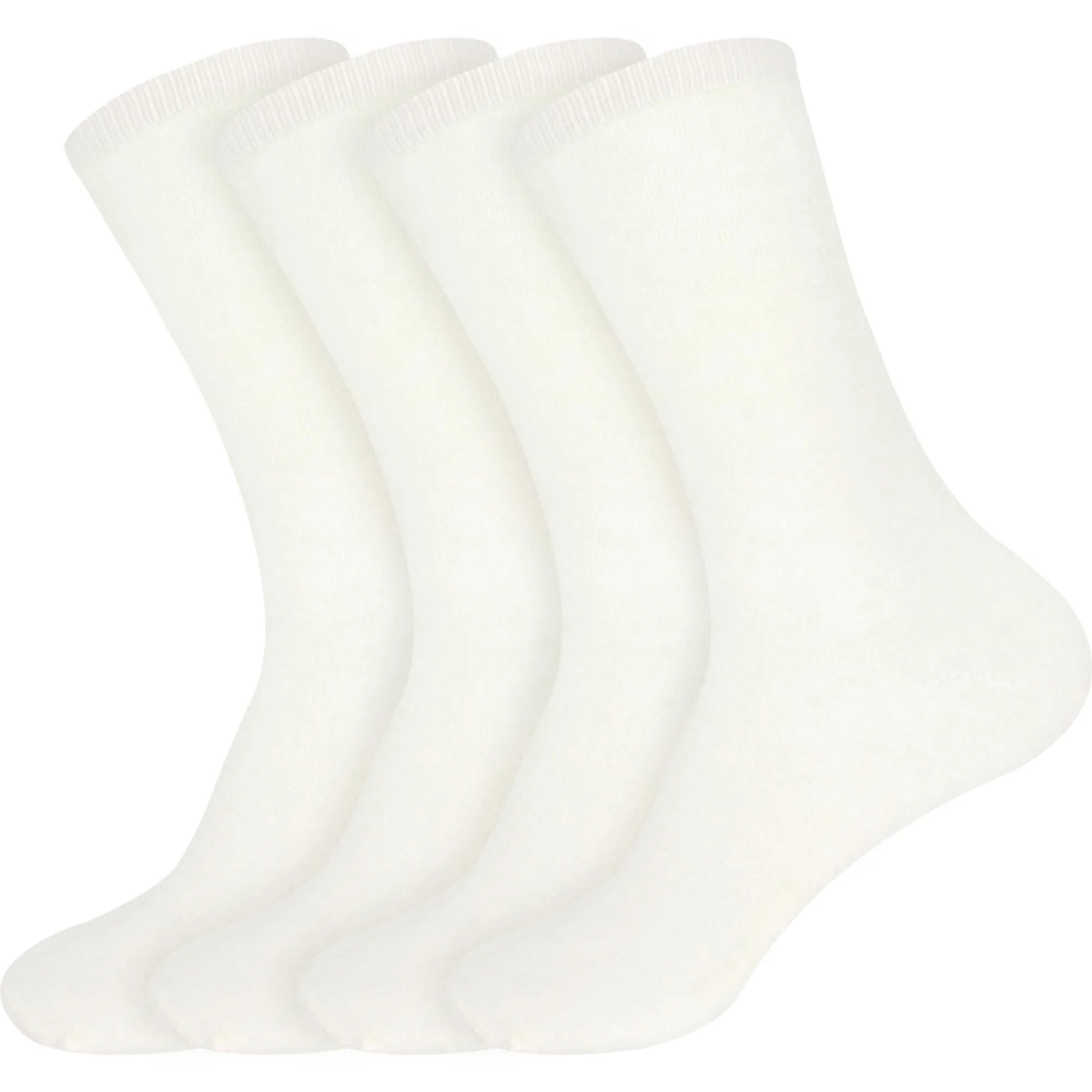 Women's Bamboo Thin with Thick Sole Socks: 4 Pairs - Image 6