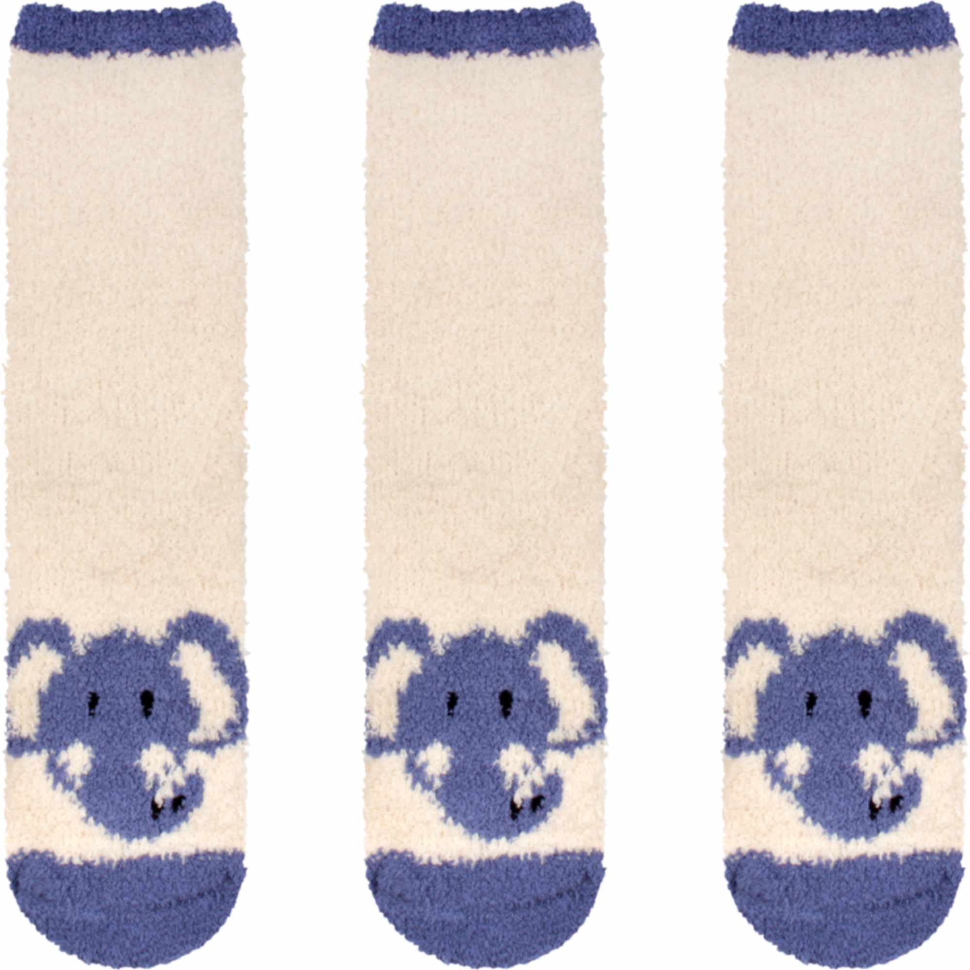 Women's Super Soft Cute Fuzzy Cozy Warm Animal Cabin Crew Socks - Image 12