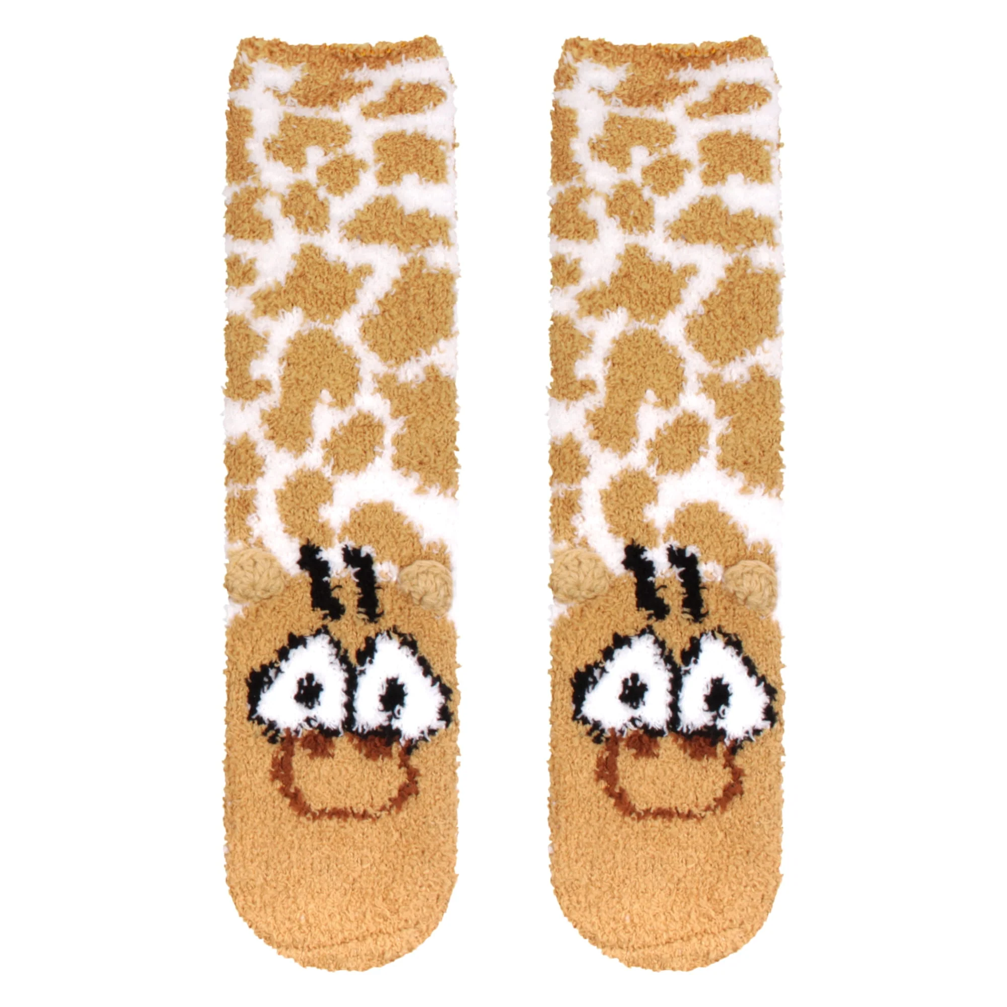 Women's Super Soft Cute Fuzzy Cozy Warm Animal Cabin Crew Socks - Image 15