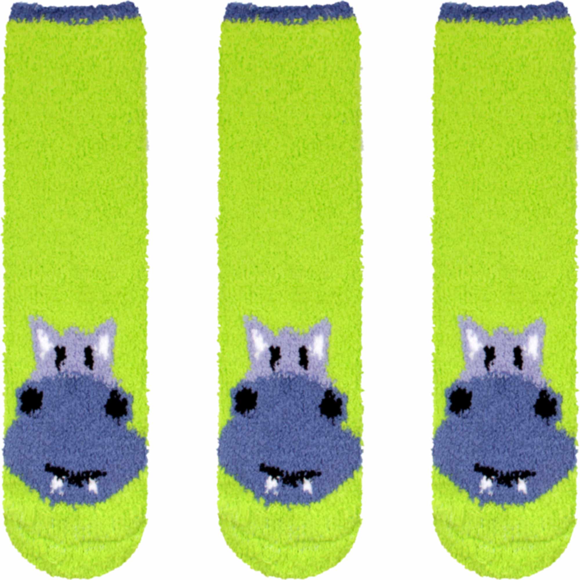 Women's Super Soft Cute Fuzzy Cozy Warm Animal Cabin Crew Socks - Image 20