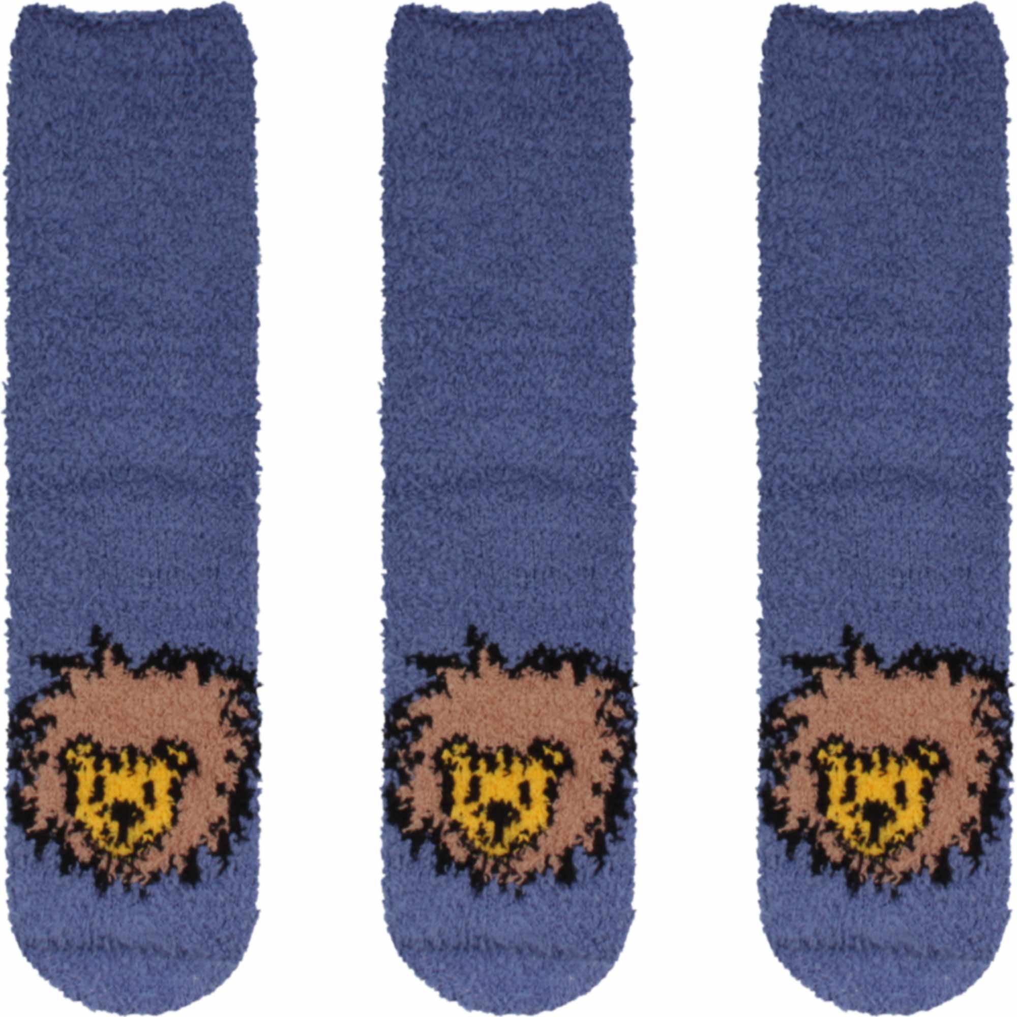 Women's Super Soft Cute Fuzzy Cozy Warm Animal Cabin Crew Socks - Image 24